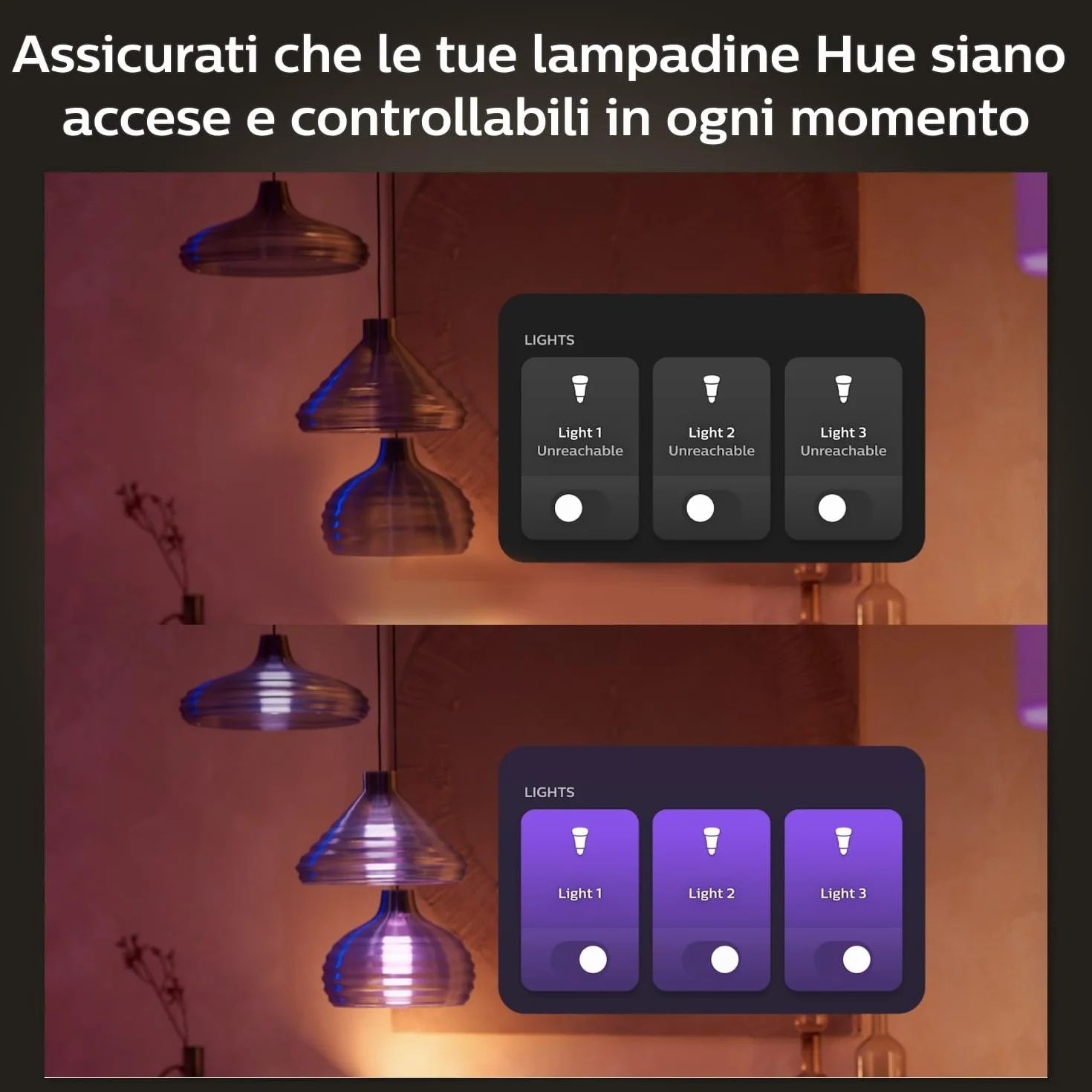 Philips Hue Wall Switch Module, Modulo Interruttore a Parete, Controllo Illuminazione Smart, Bianco