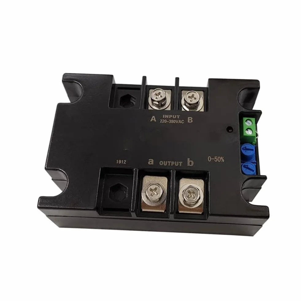 Motore monofase da 220 V con modulo di avviamento delicato, 3 kW, tensione di avviamento regolabile, per ventilatori, pompe dell'acqua e compressori