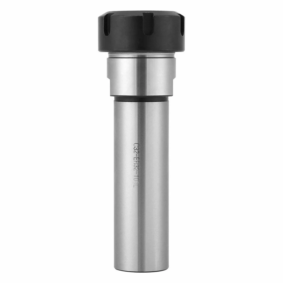 C32-ER32-100L Lega di serraggio in acciaio legato Portautensile Codolo cilindrico Utensili di fresatura CNC per aste di fresatura