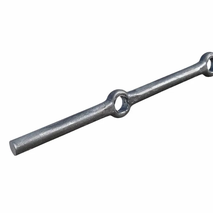 Barra Forata Tonda 14 mm Ferro 2 Metri per Grate Inferriate Cancelletti 14 Fori Interasse 14 cm Verniciabile Zincabile