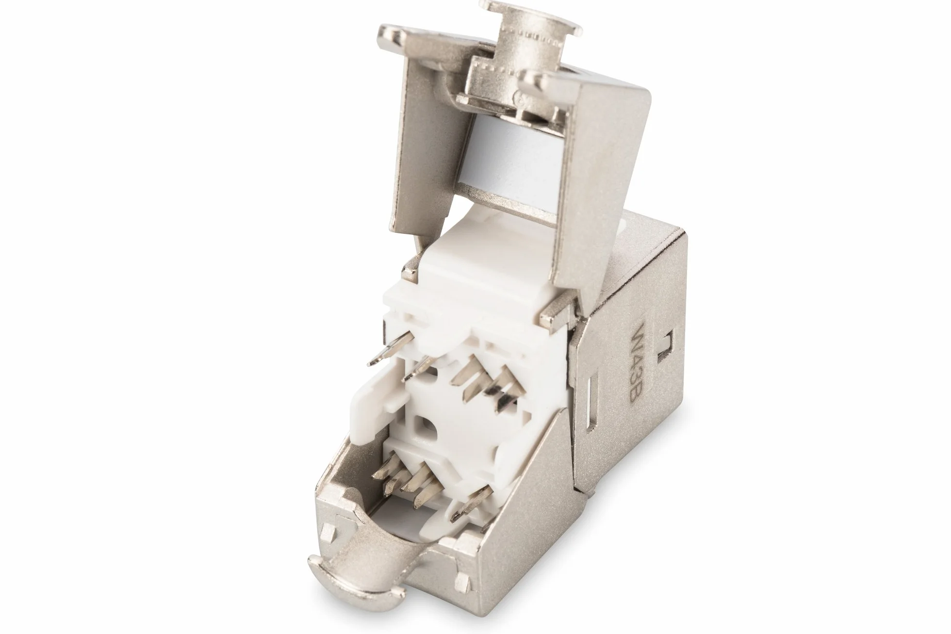 DIGITUS Modulo Keystone Cat-6A schermato RJ45 Jack 500 MHz 10GBase-T AWG 26-22