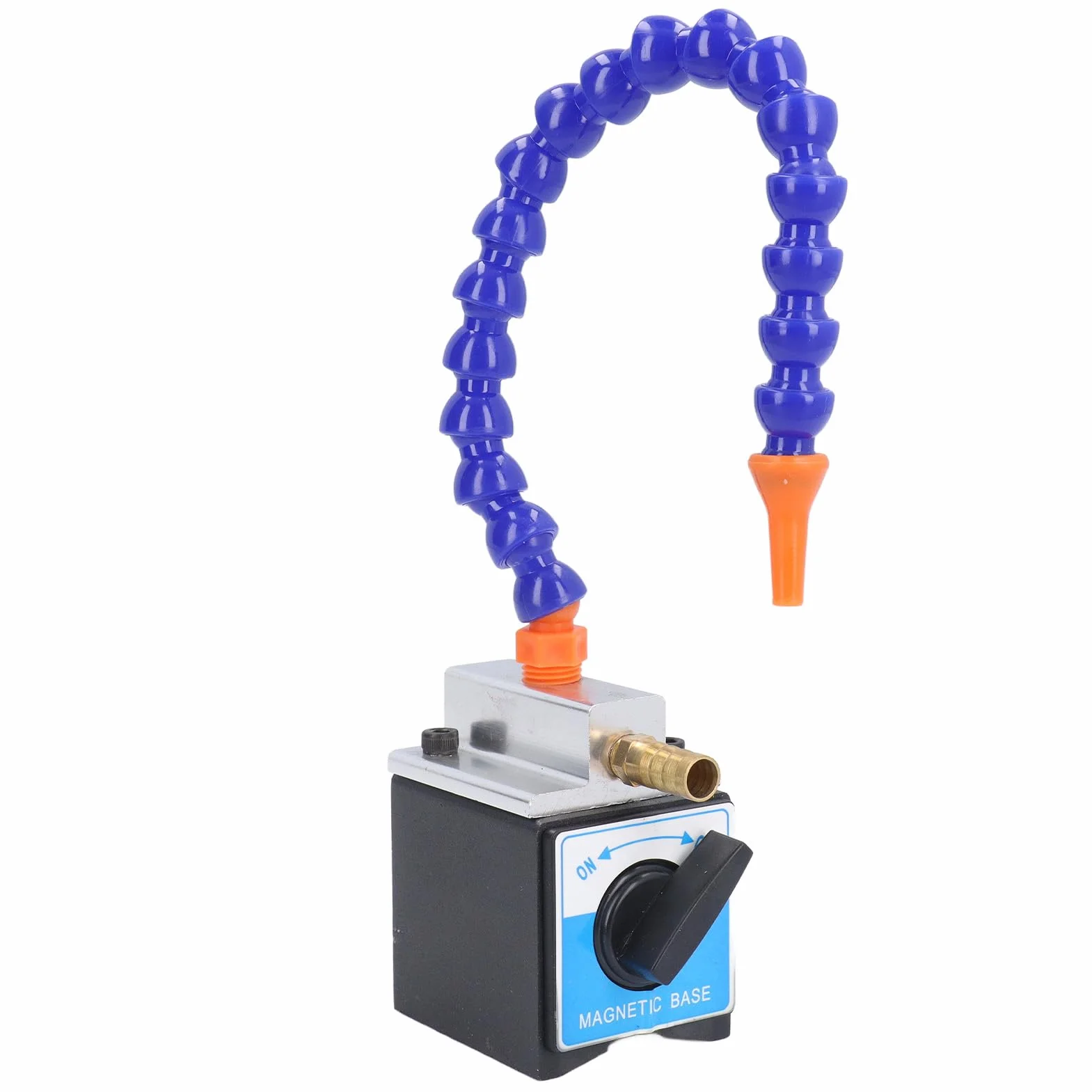Lubrificazione a Nebbia di Liquido Refrigerante, Tubo Flessibile del Liquido Refrigerante a Base Magnetica Ingresso da 1/4 Pollici Uscita 1/2 Pollici Tubo del Refrigerante Olio Lungo 300 Mm Supporto B