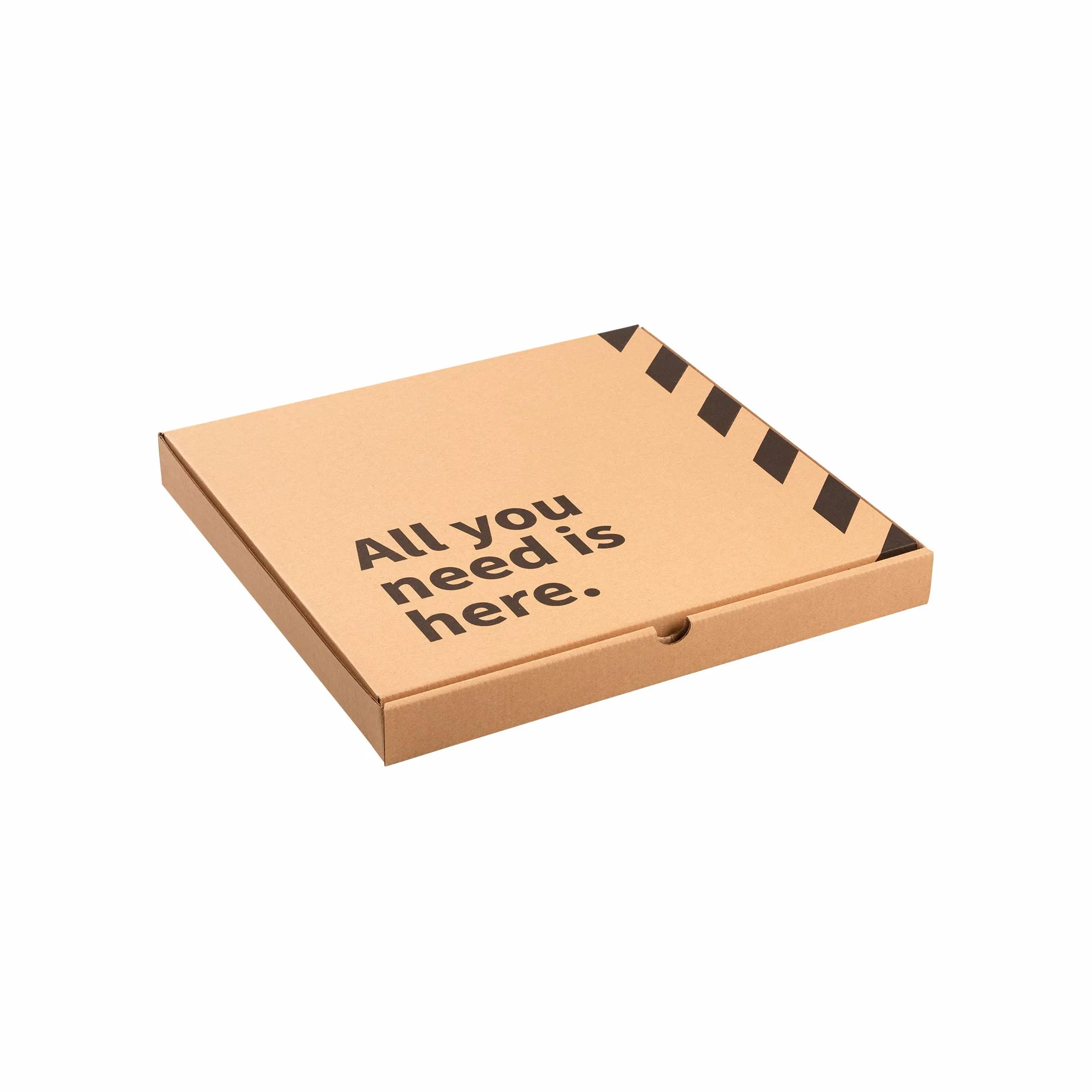 Packer Pro Pack 50 scatole per pizza Kraft 34 x 34 x 3,5 cm