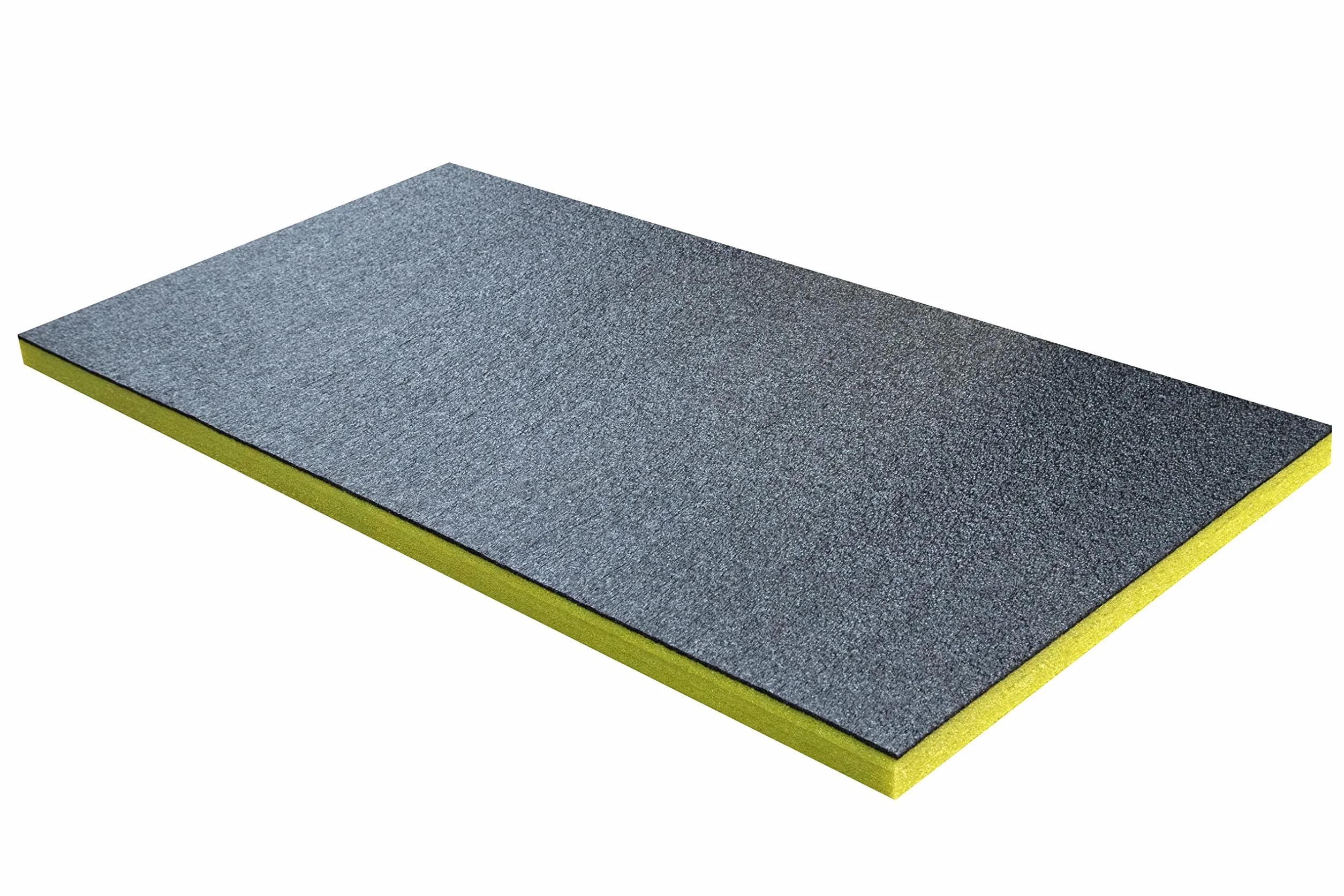 Shadow Foam Foglio medio 1000 mm x 500 mm 30 mm giallo per organizzazione cassette attrezzi
