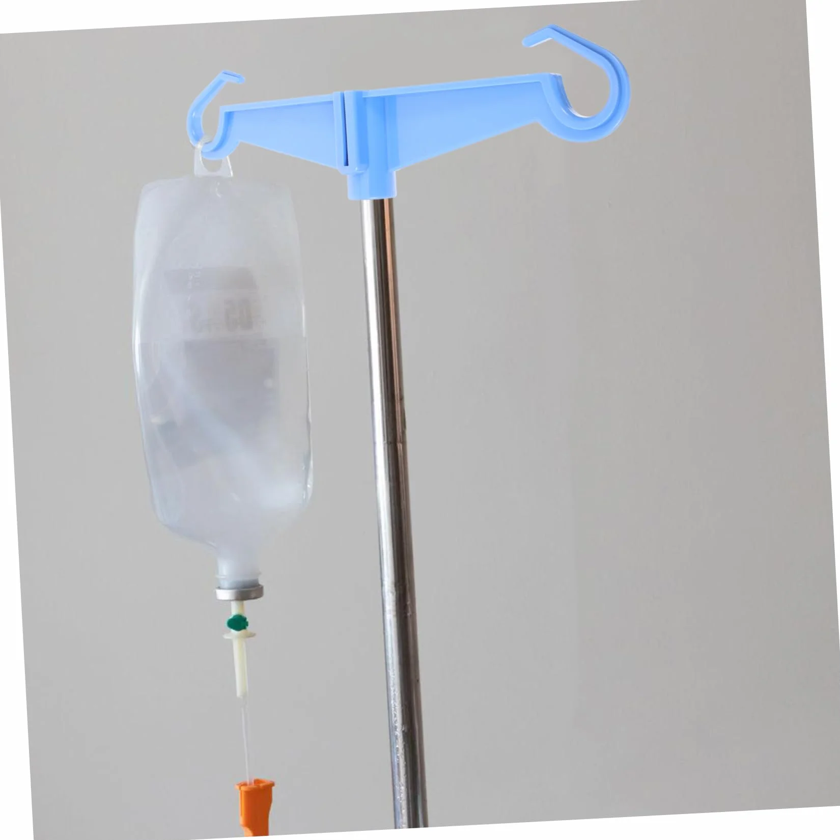 HOMSFOU Gancio Portaflebo in Plastica 11.22In Gancio Per Supporto Infusione Clinica Accessorio Per Asta Portaflebo Ospedaliero Facile Da Installare