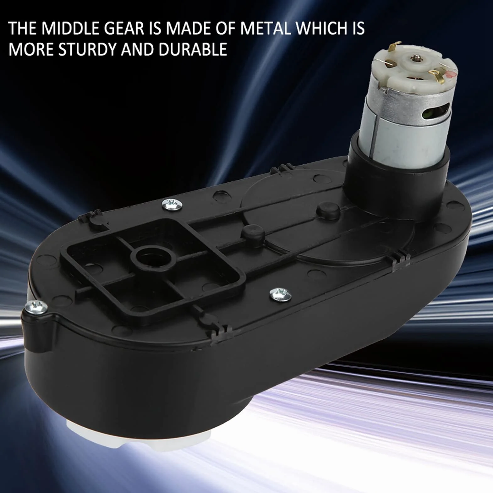 Motore RS390 Motore Elettrico, Motore RS390 12v Motore 16000 Giri/min Motore 16000 Giri/min Motore Rueda Coche Infantil 6v Drive Engine Ride per 6V/12V per Parti di Ricambio di Auto e(12V 16000RPM)