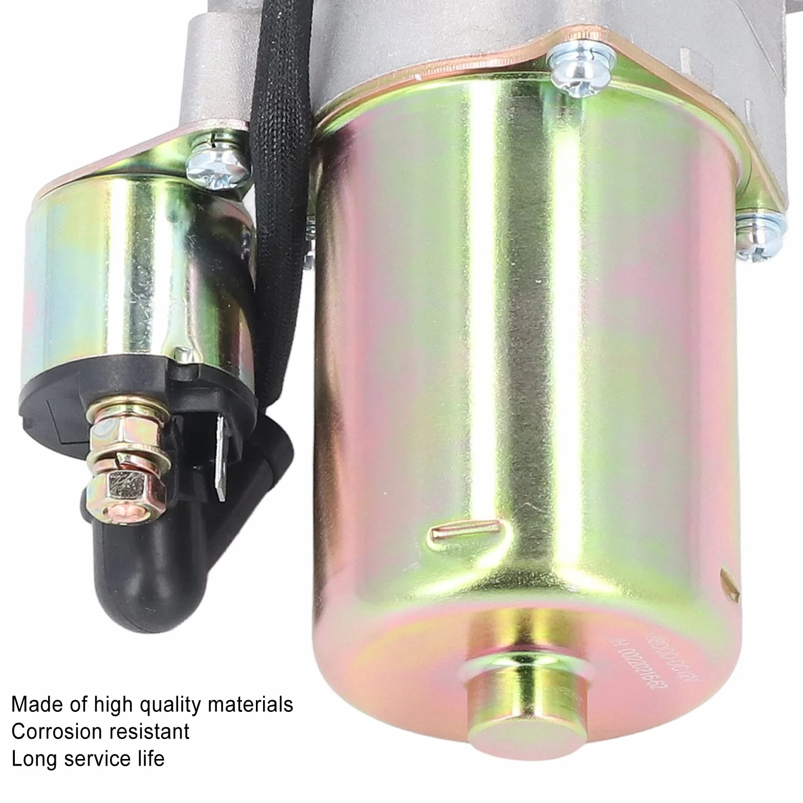 Motorino di avviamento elettrico, motorino di avviamento sicuro resistente all'usura GX390, comodo per parti di generatori a benzina