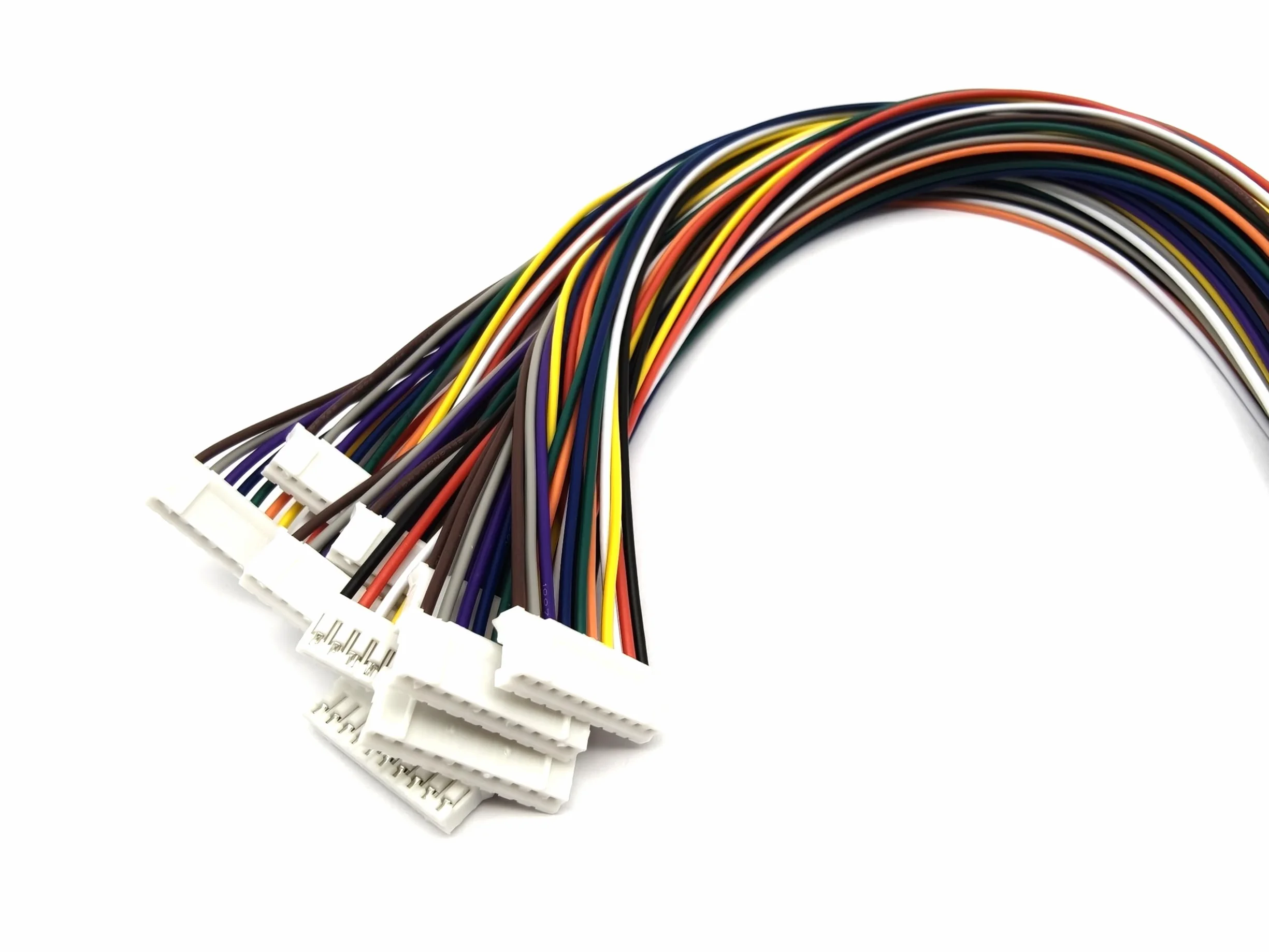 Connettori JST-PH 10 pin 2,0 mm passo femmina maschio con cavi 26 AWG 30 cm