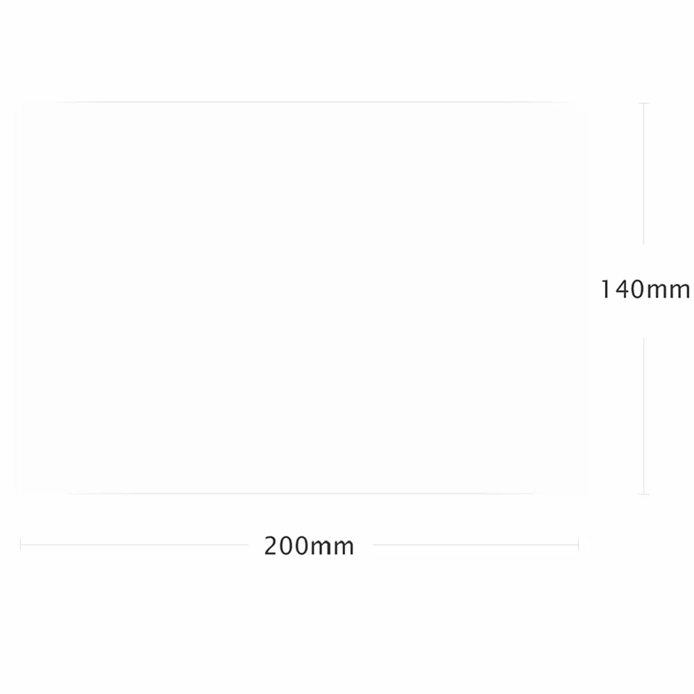 KOYOFEI 6 PCS FEP Film Accessori per Stampante 3D, Pellicola FEP per Elegoo, Mars 2, Mars 2 Pro, Mars 3, Mars 3 Pro, Mars 4 DLP Photon Mono, Mono 4K Stampante 3D in Resina LCD 140 x 200 x 0,15 mm