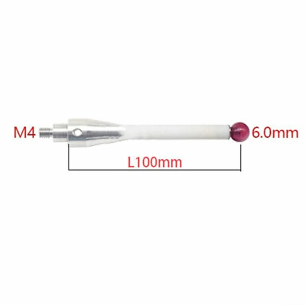 Renishaw A-5000-3712 sonde di prova stilo in ceramica 100 mm stelo in ceramica - punta a sfera da 6 mm