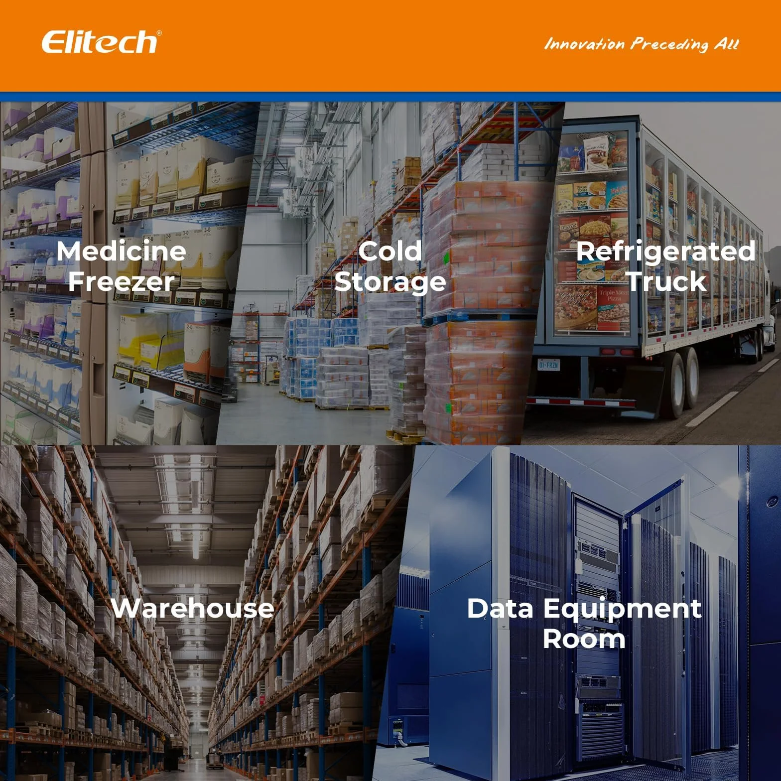 Elitech GSP-6Pro TLE Rejestrator Temperatury Cyfrowej Ultra-Niskiej do Lodówek Medycznych Monitor MAX MIN