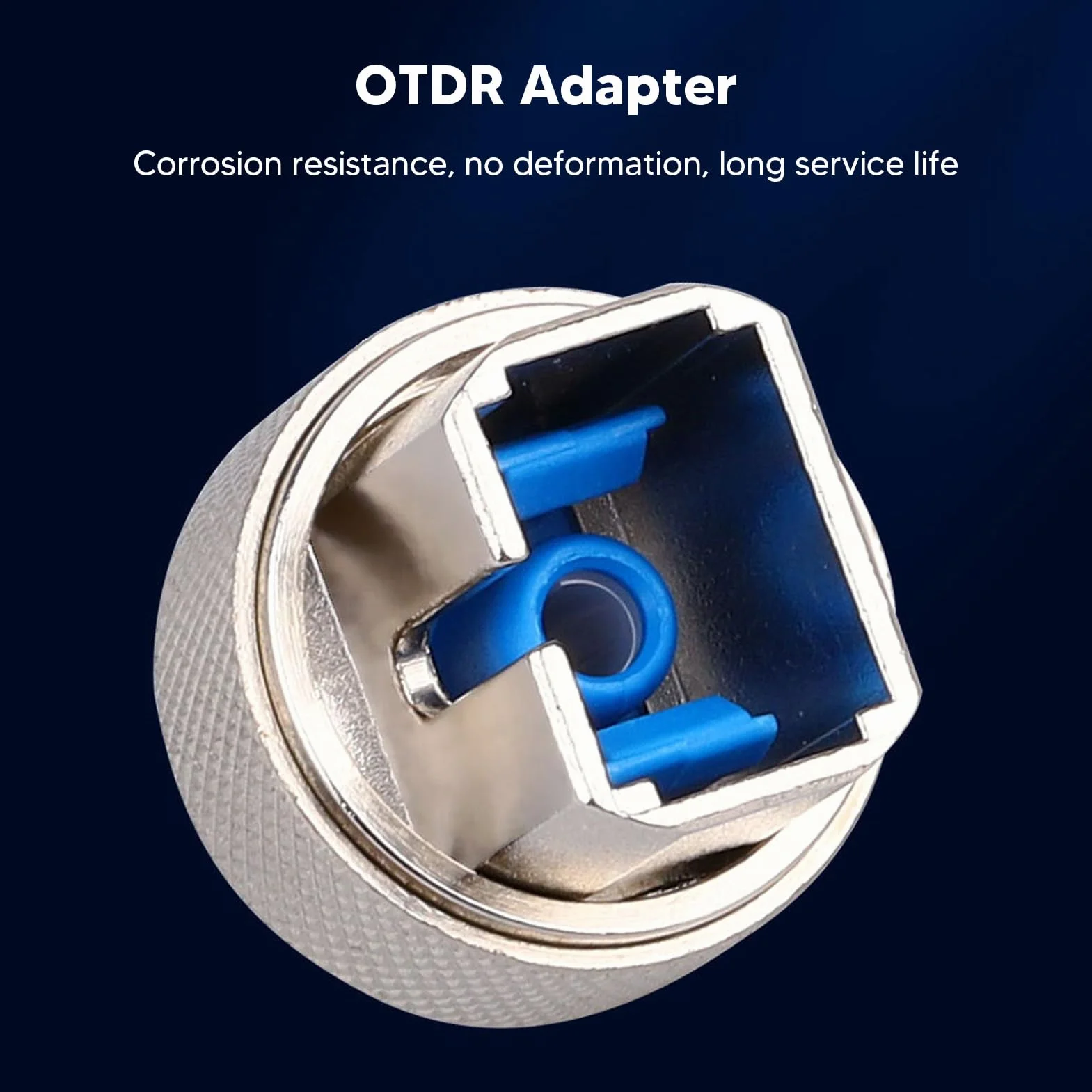Adattatore di Prova OTDR, Adattatore In Fibra Ottica, Testa Sc/Fc/St/Lc Connettore Convertitore Universale, Terminale Ottico per Riflettometro Nel Dominio Del Tempo, per Reti di Comunicazione