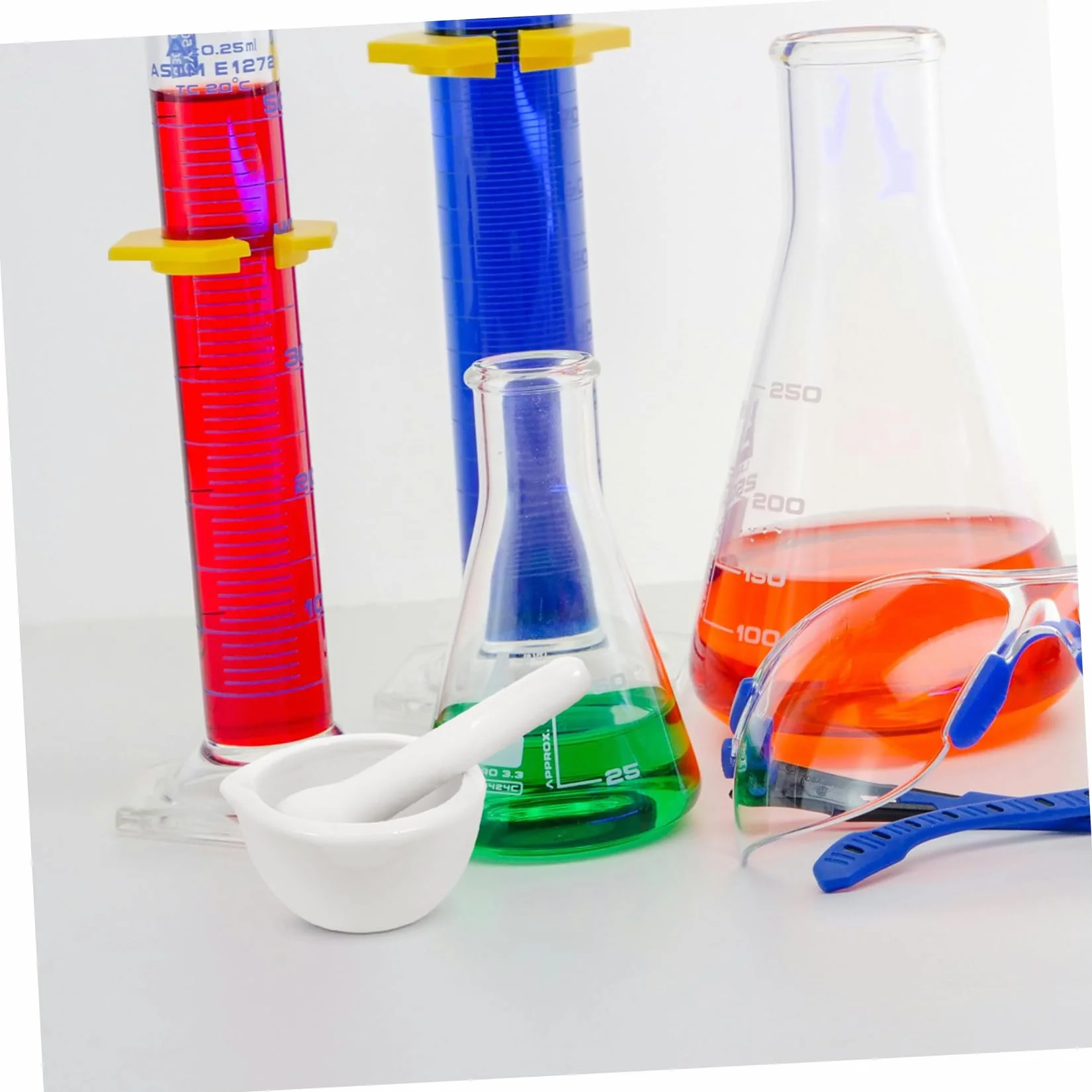 ricerca smalto con asta pestello e mortaio ciotola di ricerca mortaio per ciotola di medicina per macinare asta di macinazione chemical provette smalto di ricerca bianca