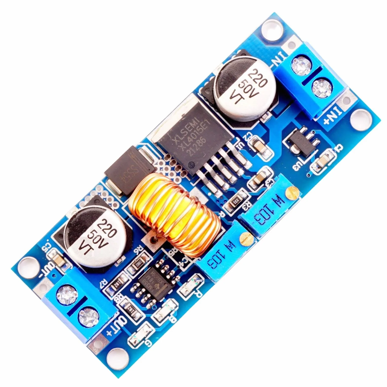 XL4015 LAOMAO Convertitore DC-DC Buck Convertitore di tensione ajustable 5A 8-36V a 1,25-32V Modulo di alimentazione Compatibile con Arduino Raspberry Pi