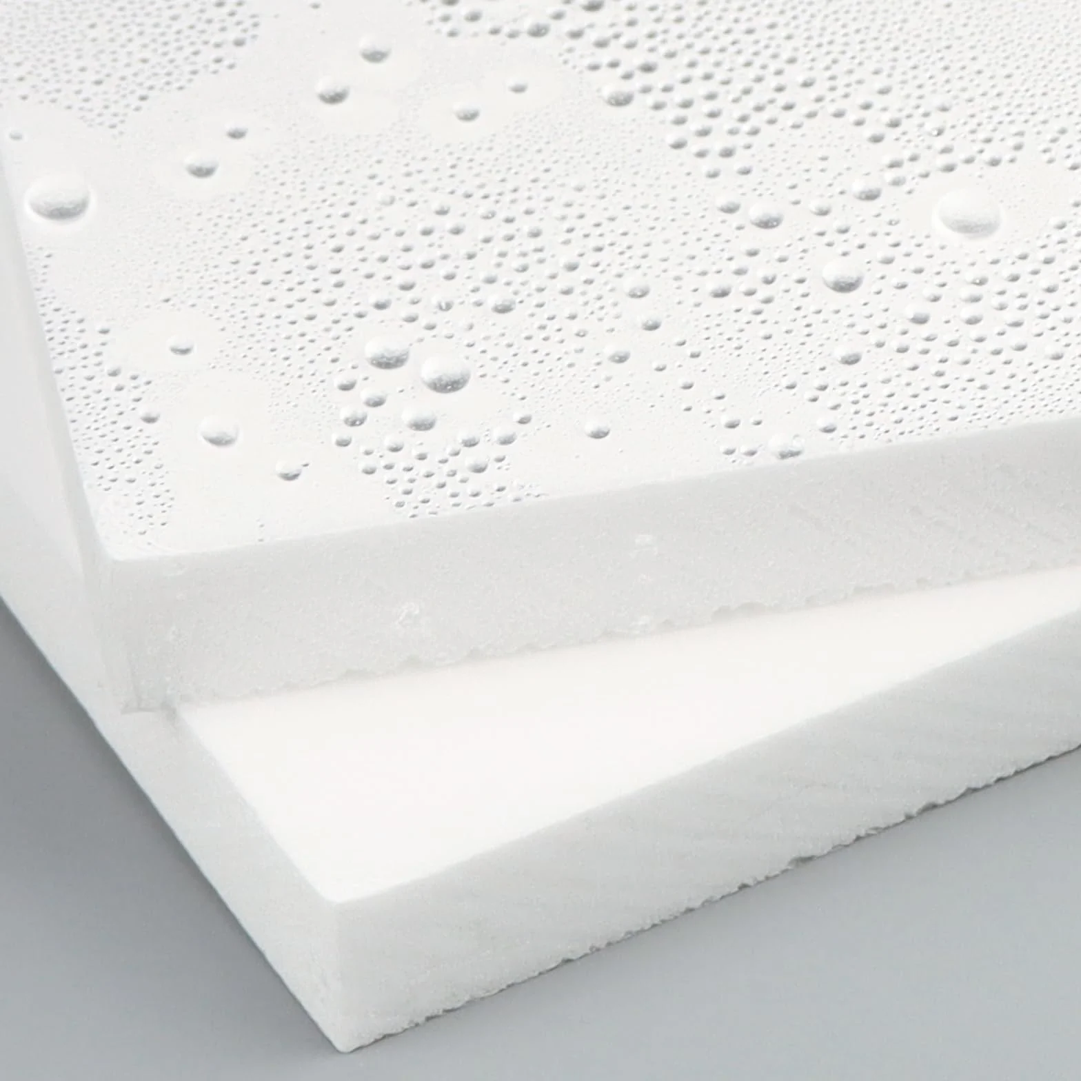 Pannelli in polistirene 30x20x2 cm, fogli di schiuma ad alta densità per artigianato e modelli fai-da-te, bianco