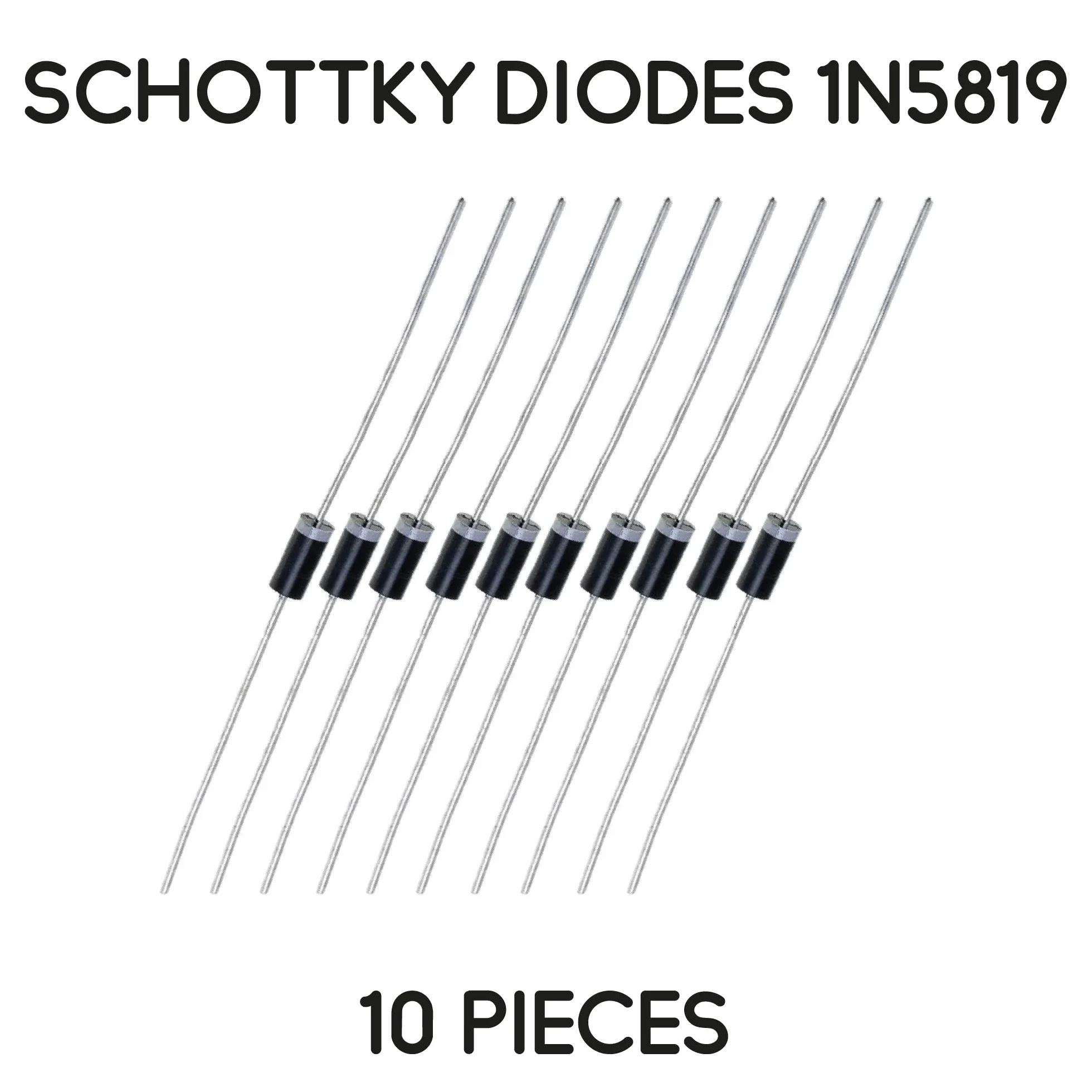 Diodi Schottky 1N5819-10 pezzi