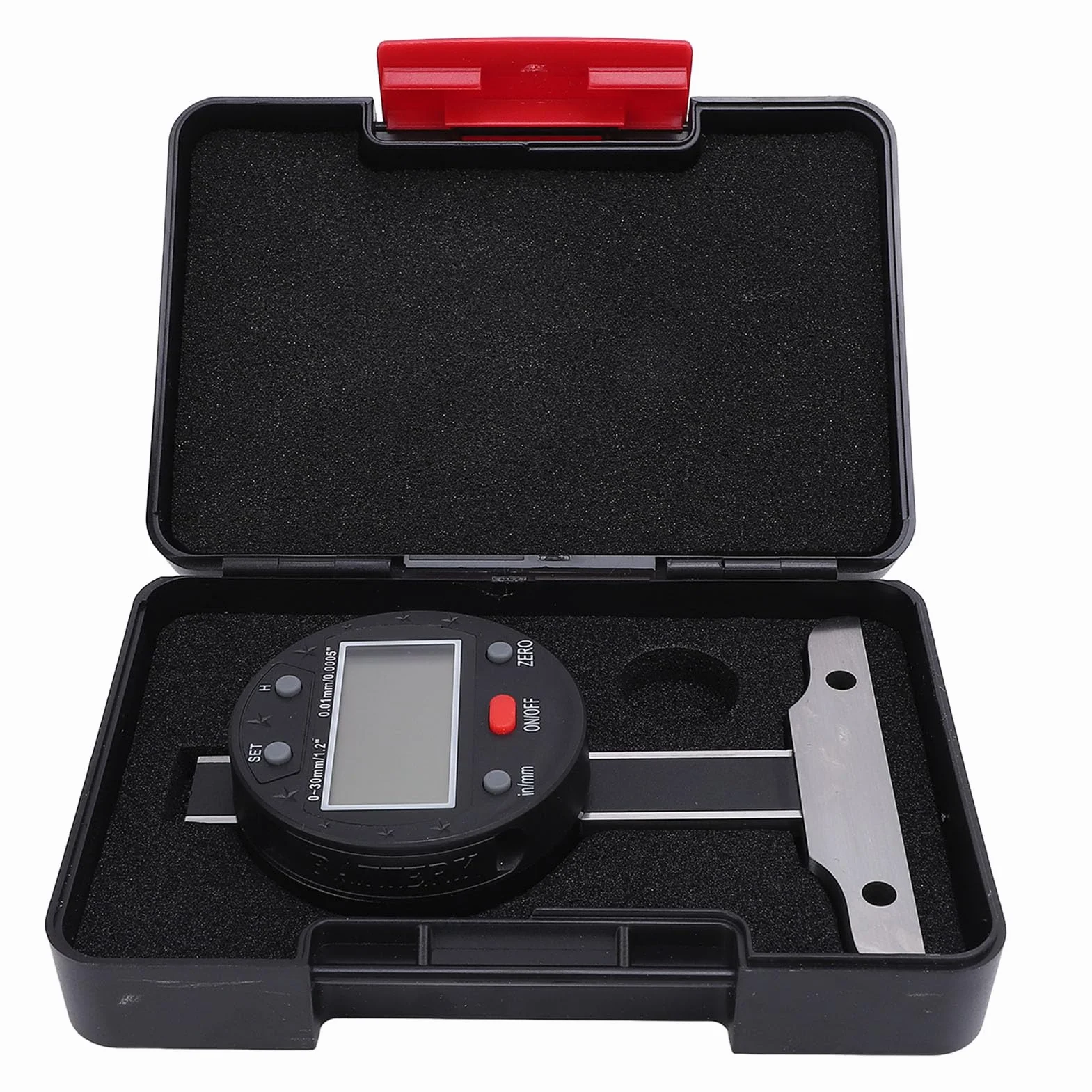 Calibro elettronico digitale profondità 0-30 mm LCD USB
