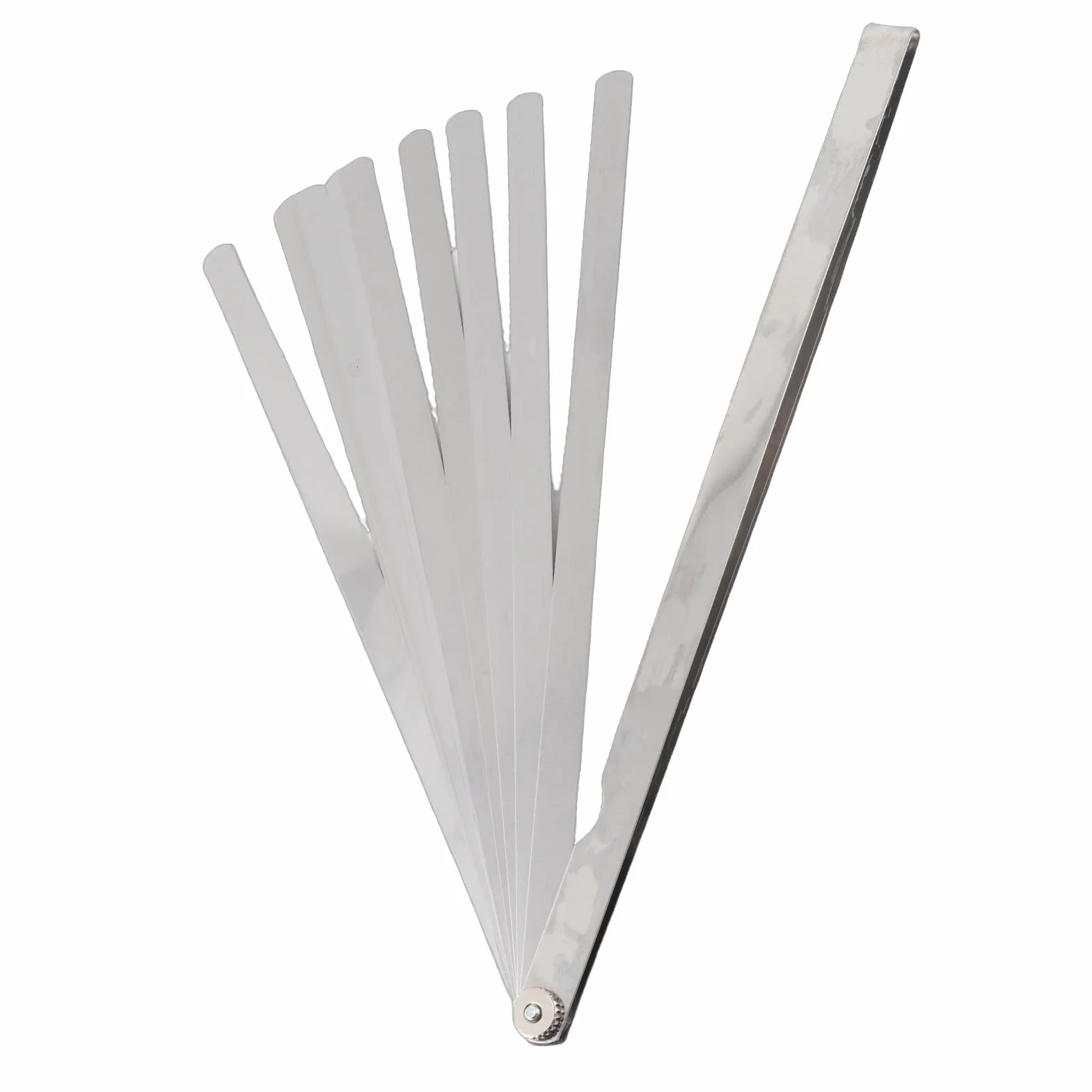 Spessimetro Valvole 300mm 17 Lame Acciaio Metriche 0.02-1mm Gap