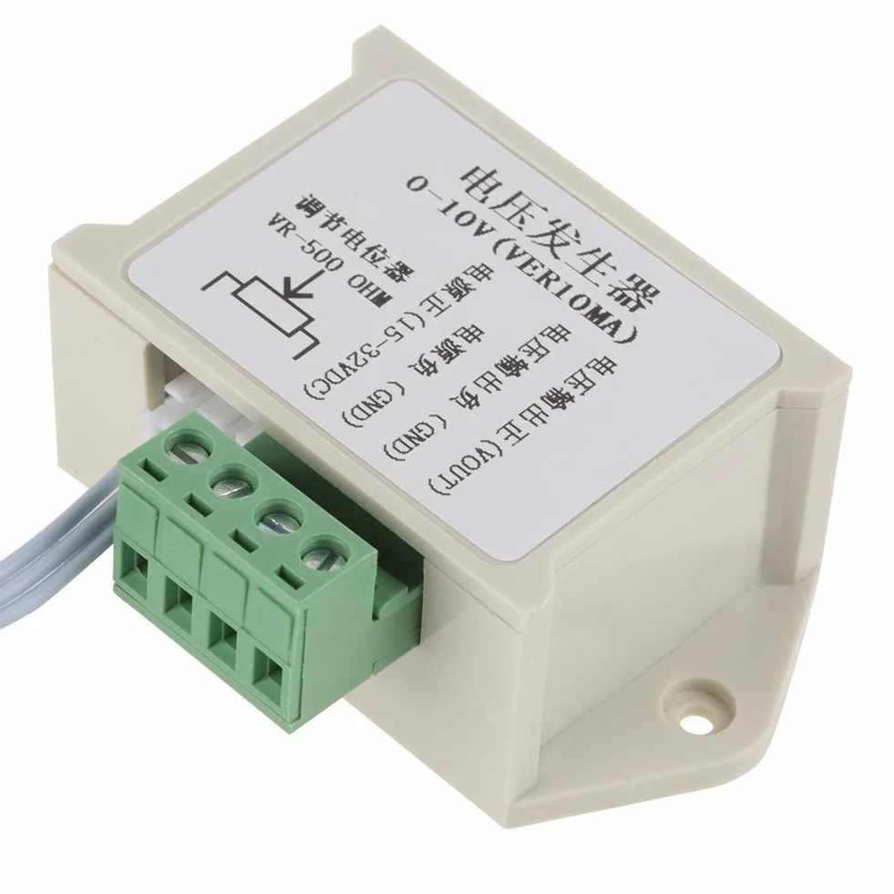 Generatore di segnali di tensione, 0-10 V DC 10mA Segnale Alimentatore regolabile Modulo analogico Trasmettitore di uscita di tensione analogica
