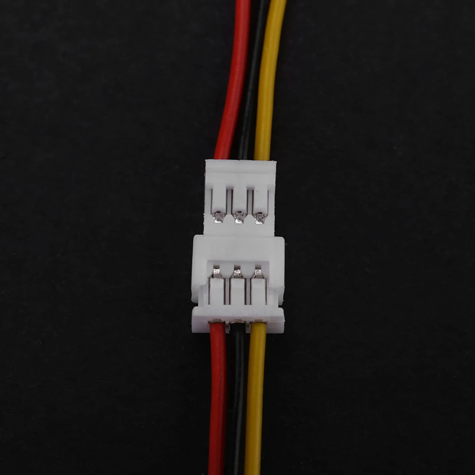 20 Pezzi 1,25 Mm JST 2 Pin o 3 Pin Maschio e Femmina Connettore con Cavi da 100 Mm, Cavo Connettore JST, Connettore Angolare JST(Set maschio e femmina a 3 pin)