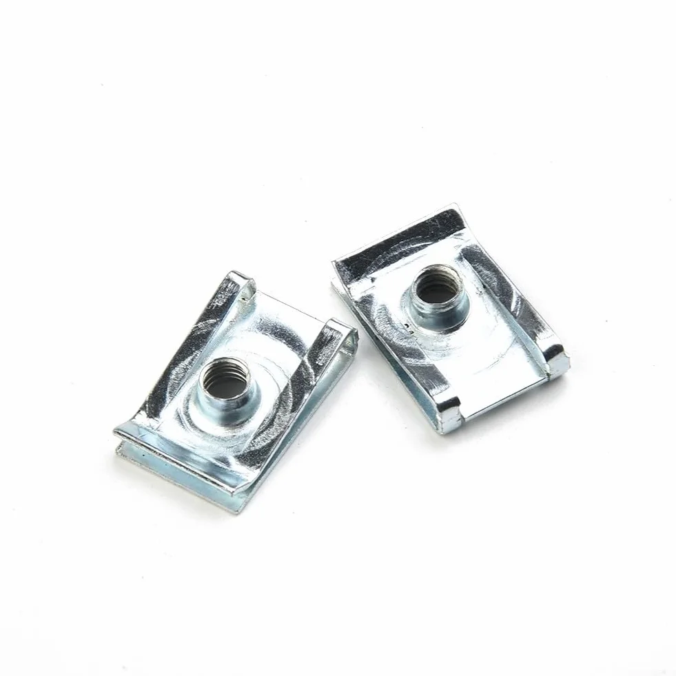 Dadi a molla per pannello carenatura clip U M5 M6 10 pezzi