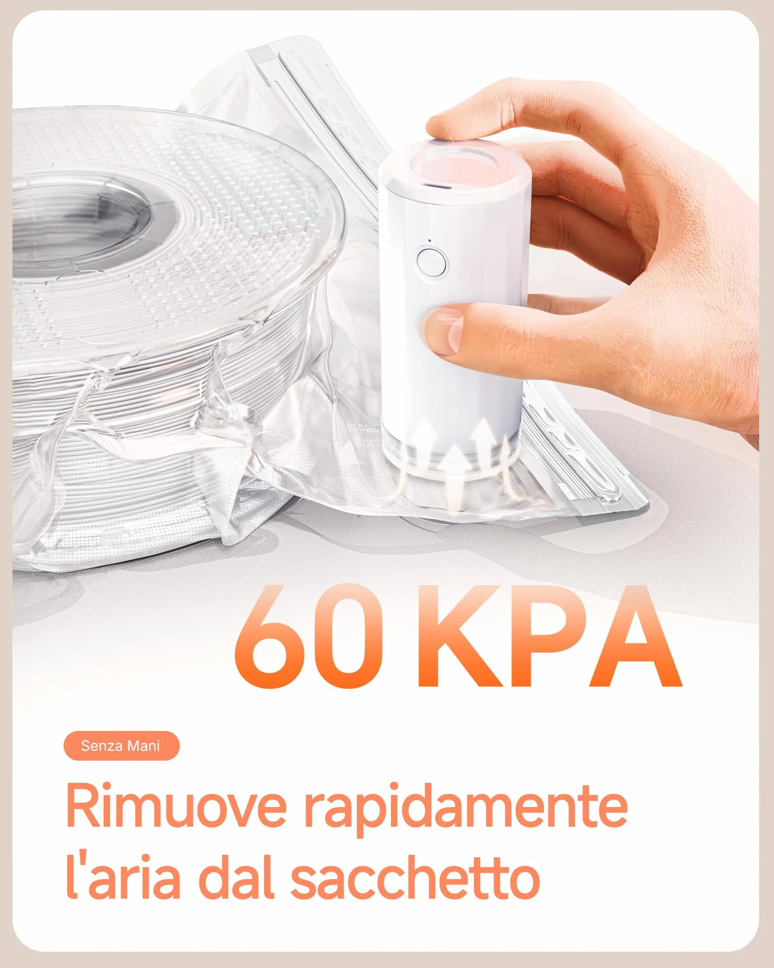 YOOPAI Kit sacchetti sottovuoto per filamento per stampante 3D con pompa automatica, 20 sacchetti extra grandi (38 x 33 cm), compatibili con filamento Bambu Lab 1,75 mm