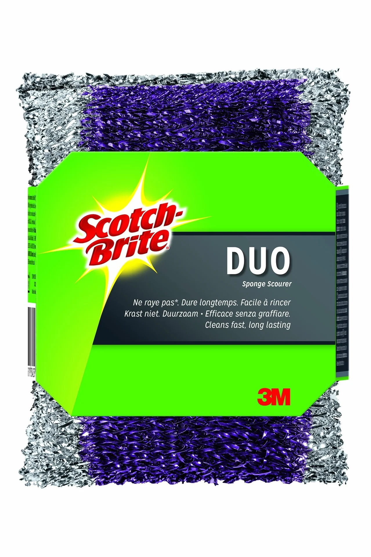 3M Scotch-Brite Paglietta Inox, Grigio