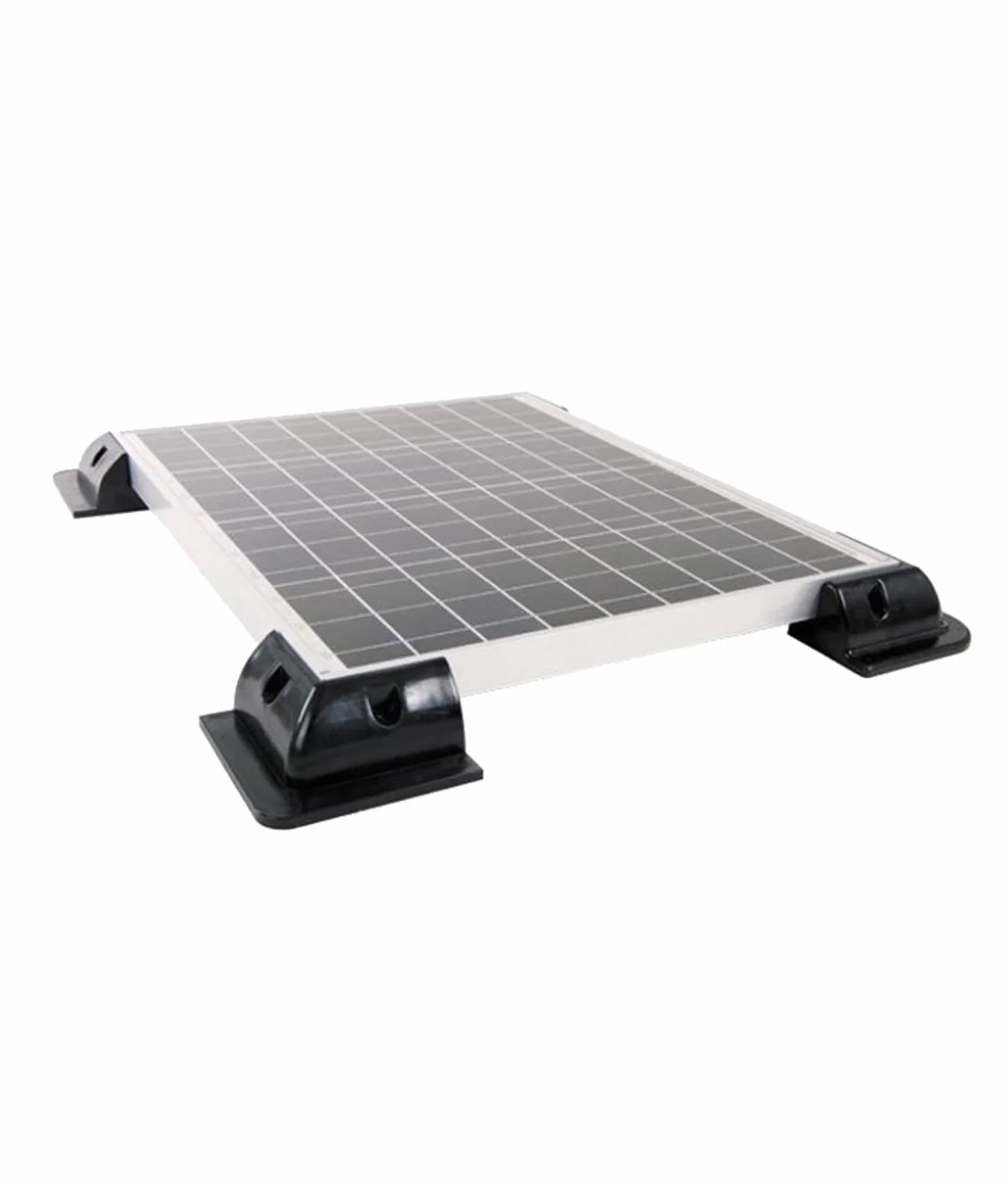 enjoy solar ABS 4 pezzi supporto angolo sostegno spoiler modulo solare nero per camper caravan barca