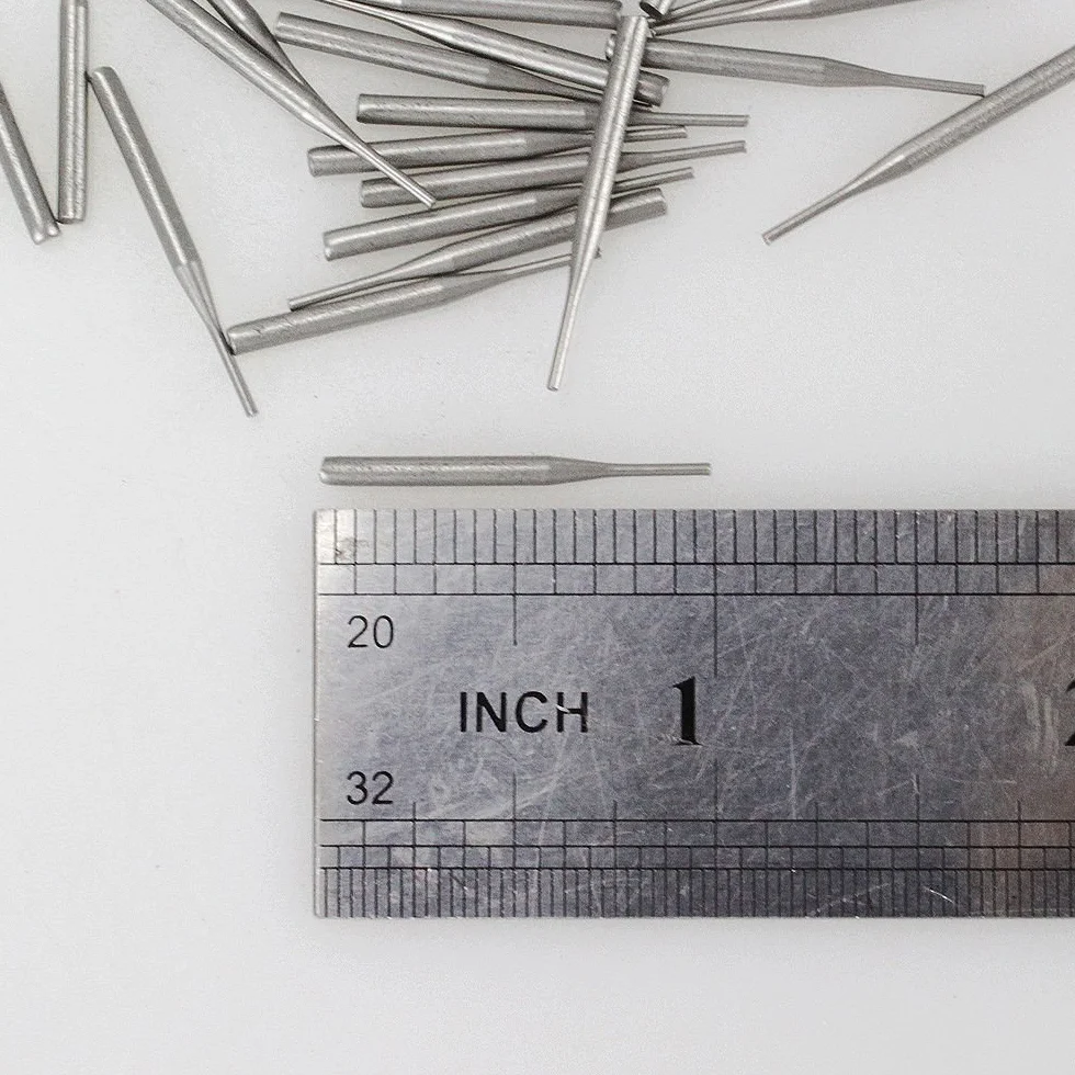 Earlywish 100 perni metallici per vassoi tiro nido d'ape laboratorio dentale