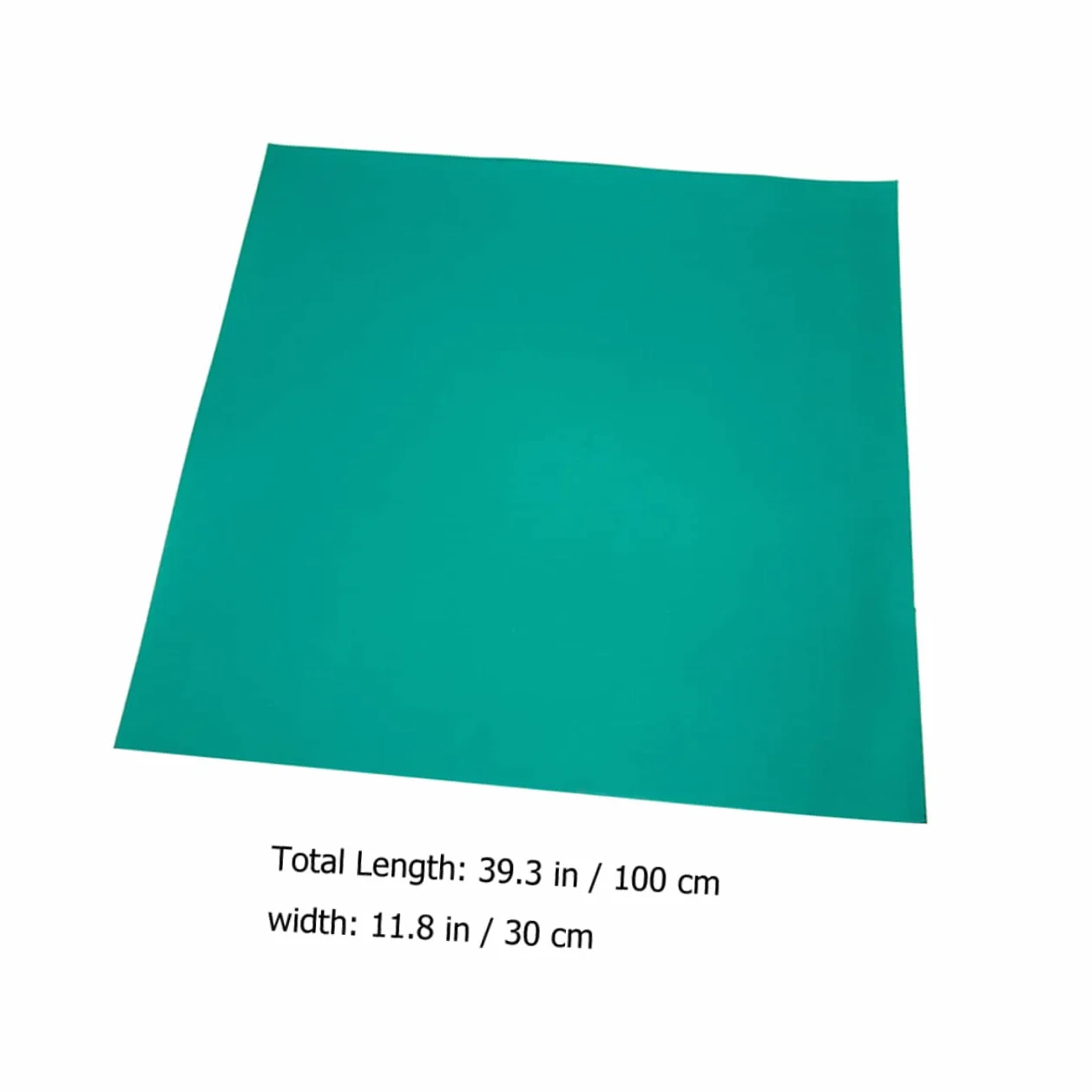 HOMSFOU Tappetino Da Lavoro Antistatico Resistente Al Calore PVC Stazione Riparazione Elettronica 1x0,3 M Verde