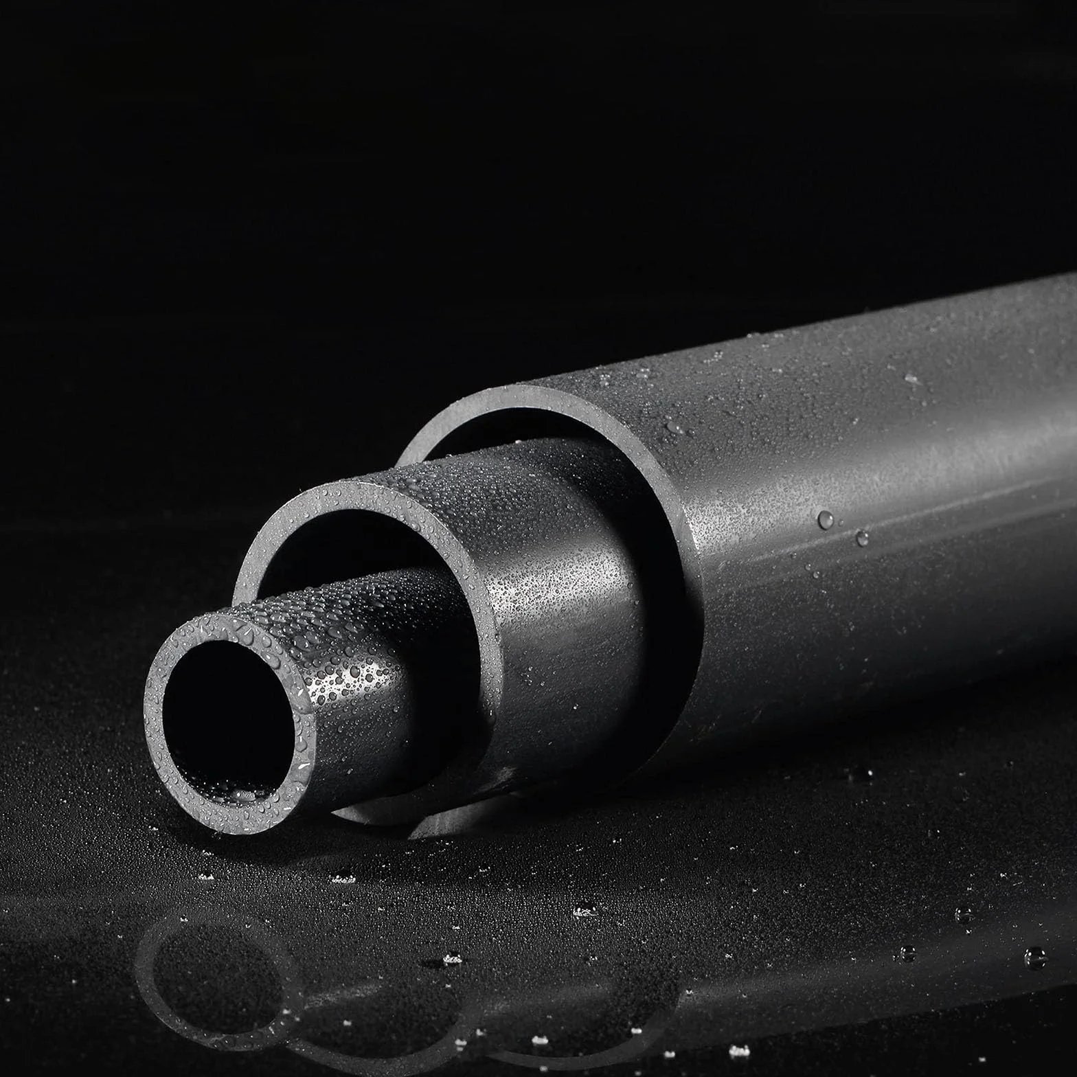 TOP-VIGOR Tubo rotondo rigido PVC 75 mm diametro esterno 67,8 mm diametro interno 0,35 m per decorazioni acquari