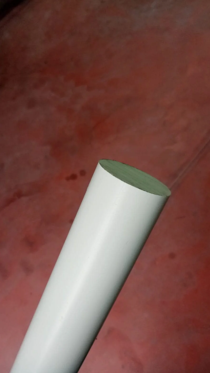 Barra tonda in PVC bianco disponibili Varie diametri e lunghezze (D20X1000mm)