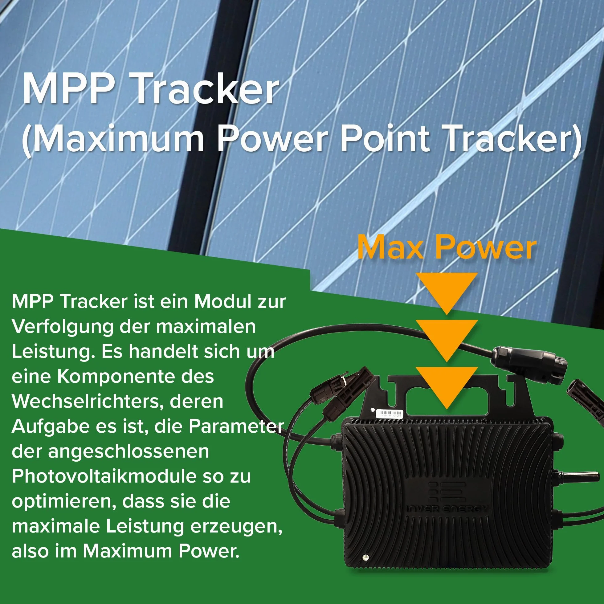 AX Inverter IS-080 800 W per centrali elettriche da balcone – Presa completa, micro inverter con Bluetooth e WLAN, IP67, facile installazione, alta efficienza per impianti solari