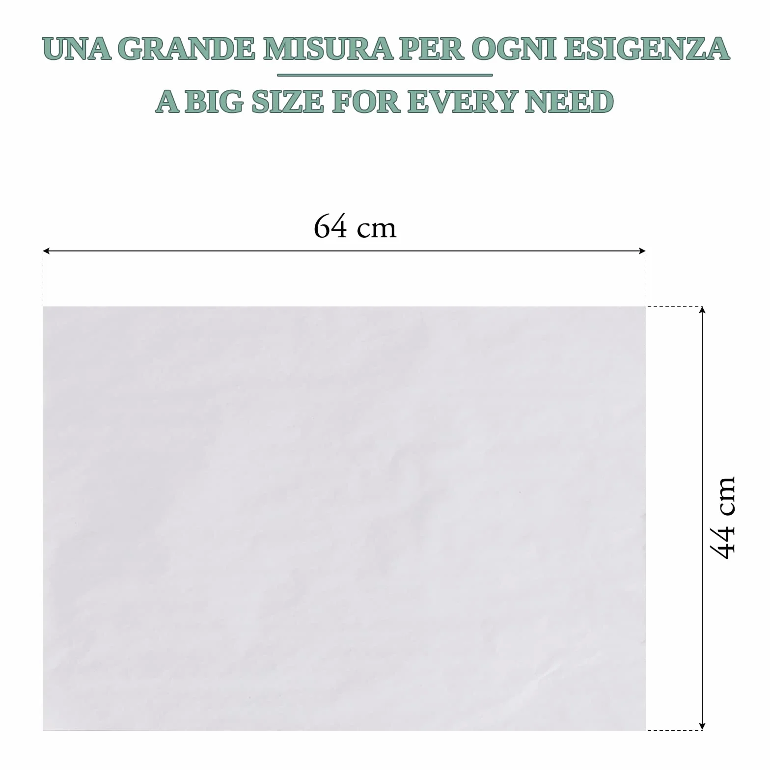 Fogli Carta Imballaggio 64x44cm 400g Bianca per Cartoni Trasloco Kit