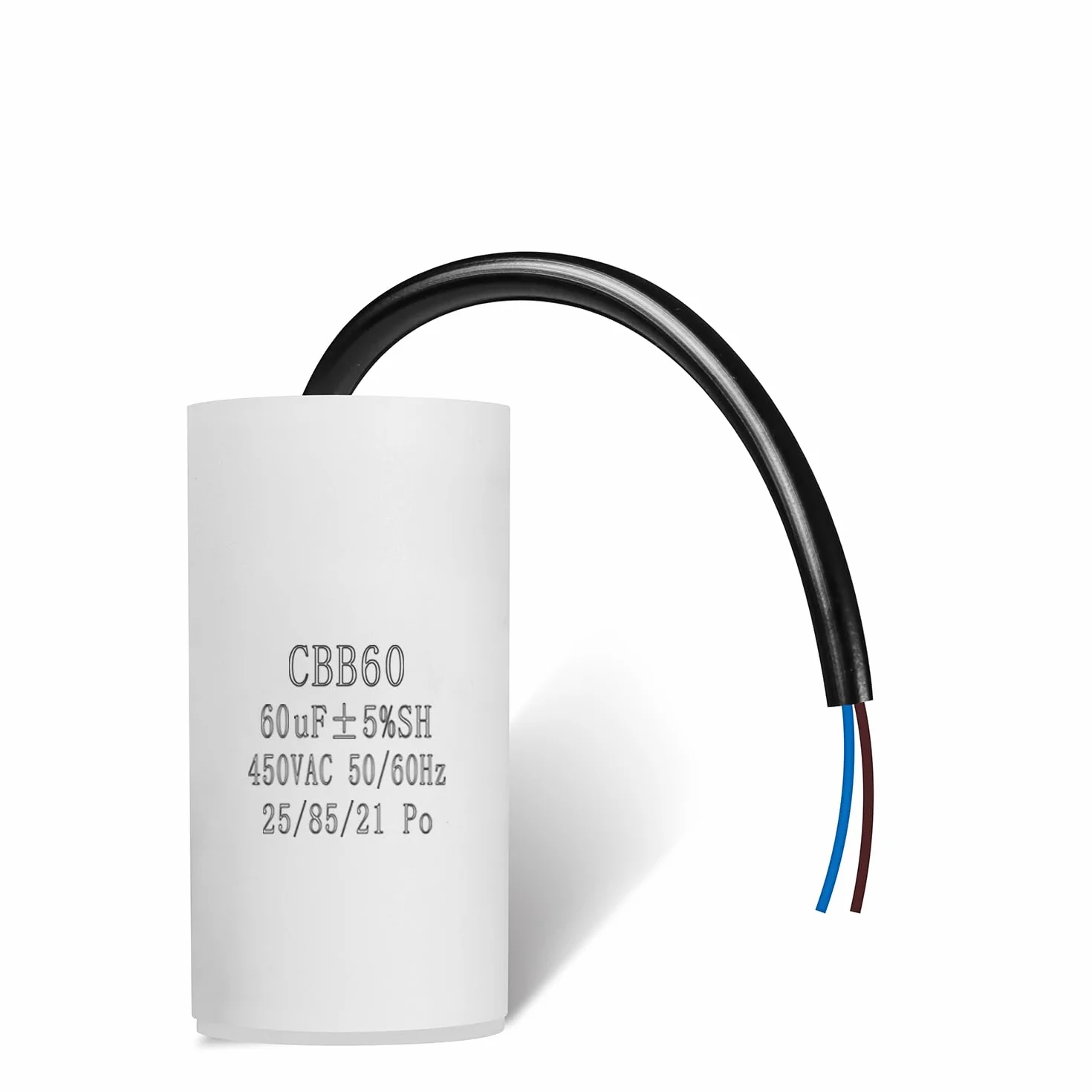 Condensatore CBB60 450V 60uf 50/60Hz, condensatore di marcia del motore
