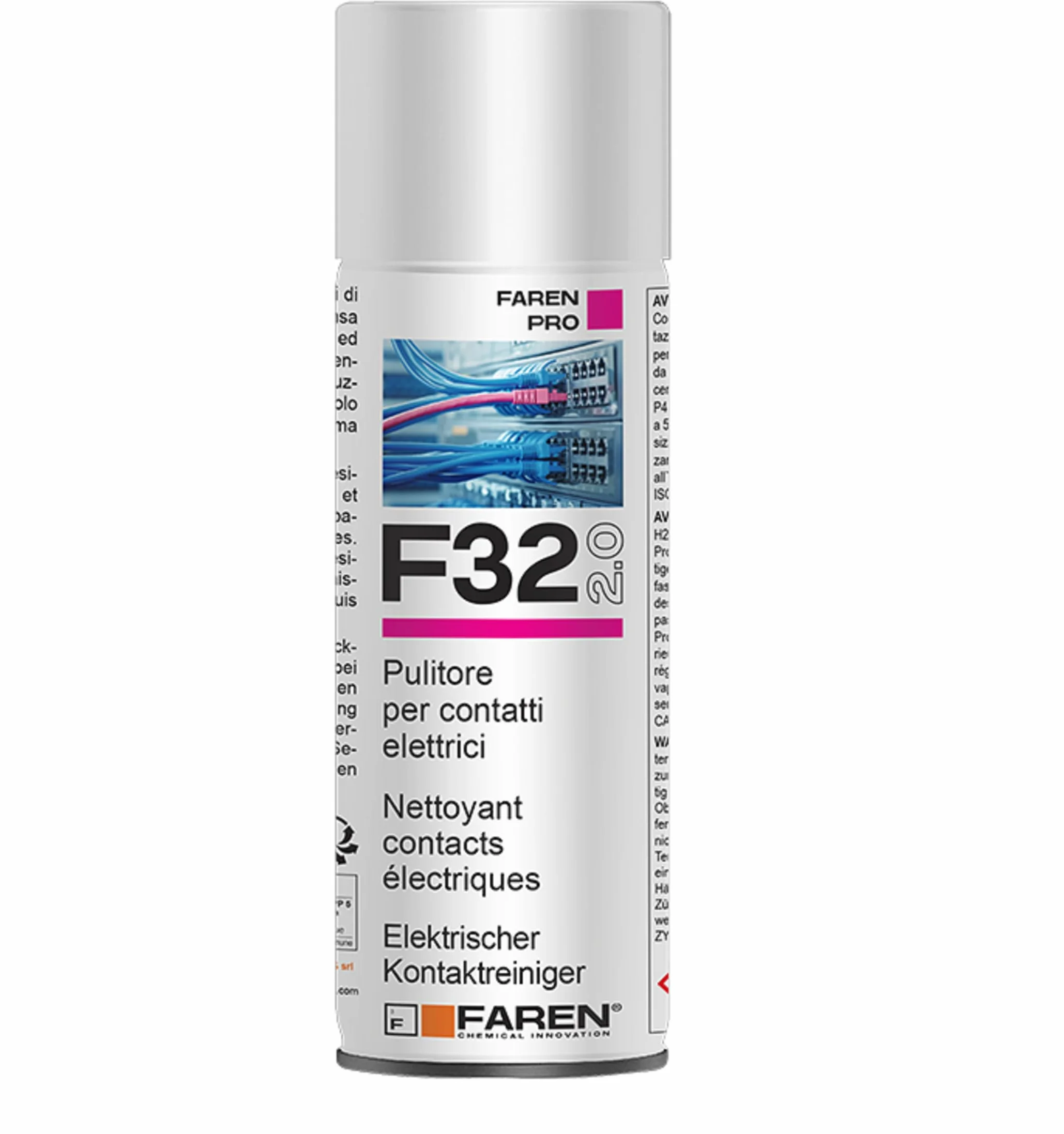 Faren F32 Pulitore per Contatti Spray Sgrassante Rapida Evaporazione 400ml