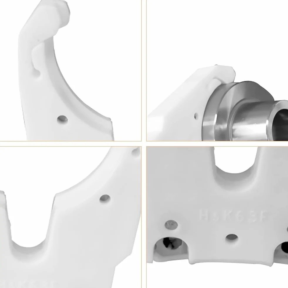 HSK63F Set di morsetti portautensili, 5 pezzi ABS per centro di lavoro CNC, progettato per la stabilità di grado industriale