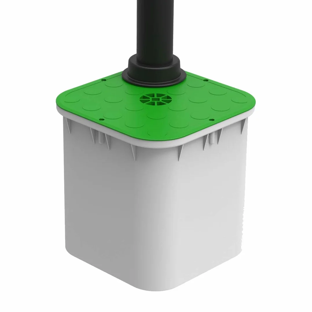 Pozzetto portapalo 25x25 Verde Arnocanali