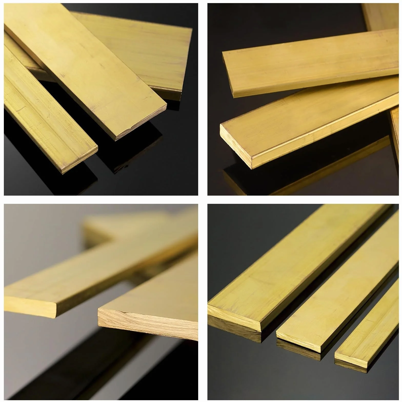 Barra Piatta Ottone H59 2mm Spessore 500mm Lunghezza Larghezza 5mm-40mm Massiccio Rettangolare Lamiera Metallo Per Lavorazione CNC Fai Da Te Taglio Metallica Industriali(2 * 5 * 500mm)