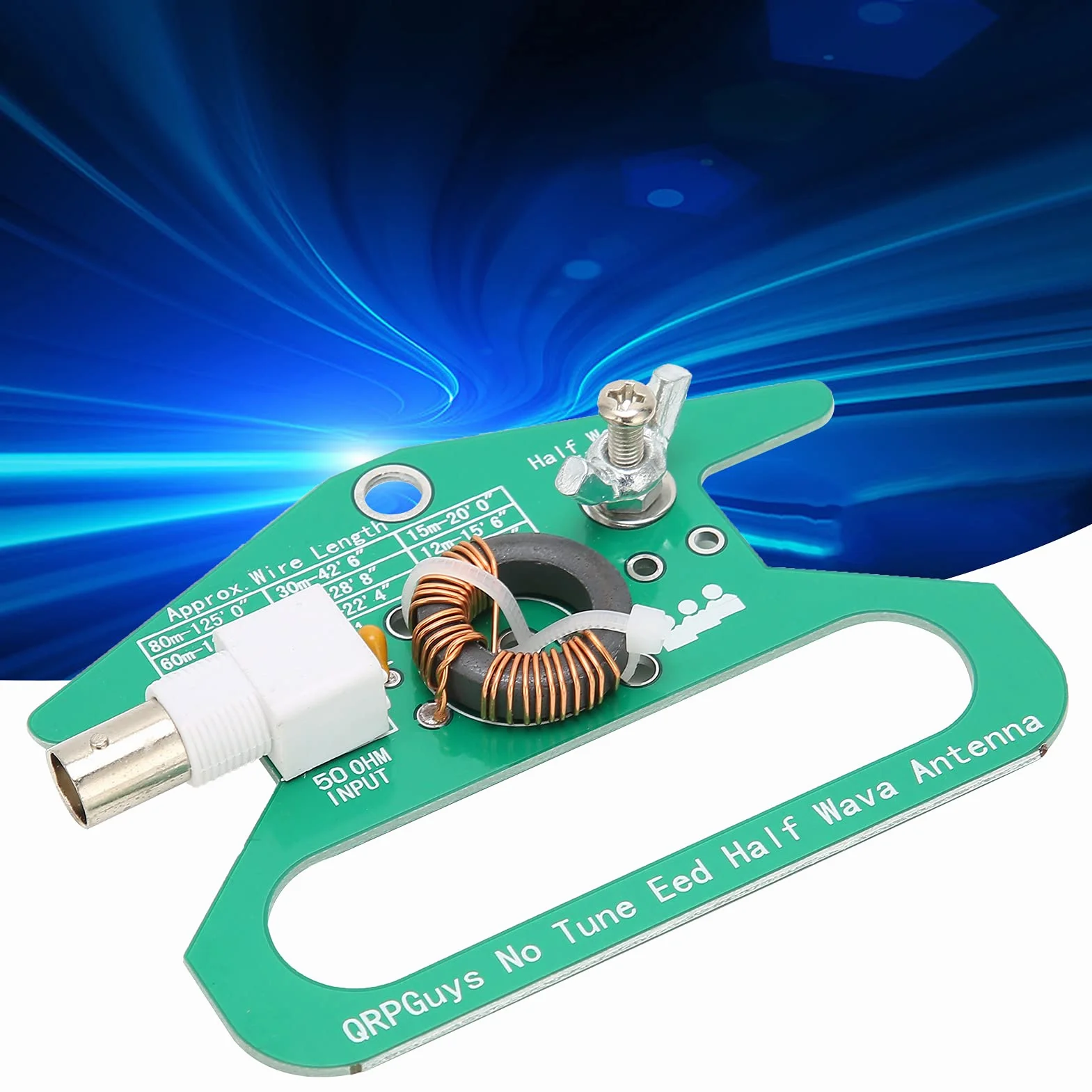 No Tune End Fed Half Antenna 50ohms Impedenza Componente Modulo Antenna Portatile Montaggio Facile Portable