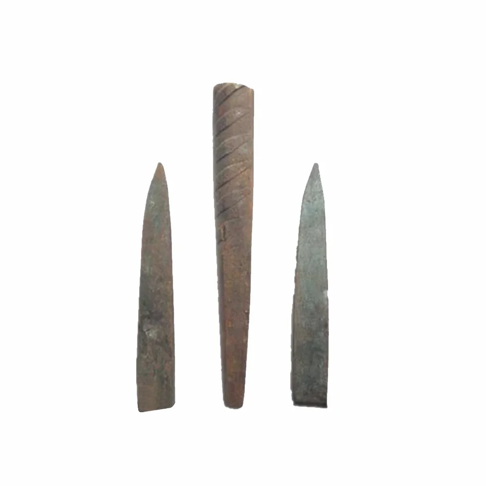Rock Stone Splitters 30mm Metal Wedges Concrete Rock Splitter for Granite Marble