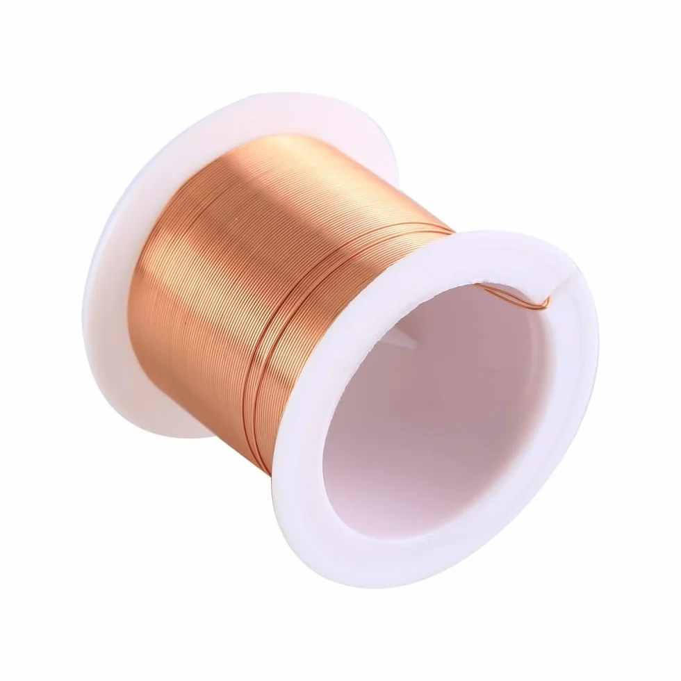 Filo Rame,0,4mm x 15m Bobina Rame Smaltato Cavo Rame Avvolgimento per Gioielli Motori Fai Da Te e Esperimenti di Scienze Fisiche