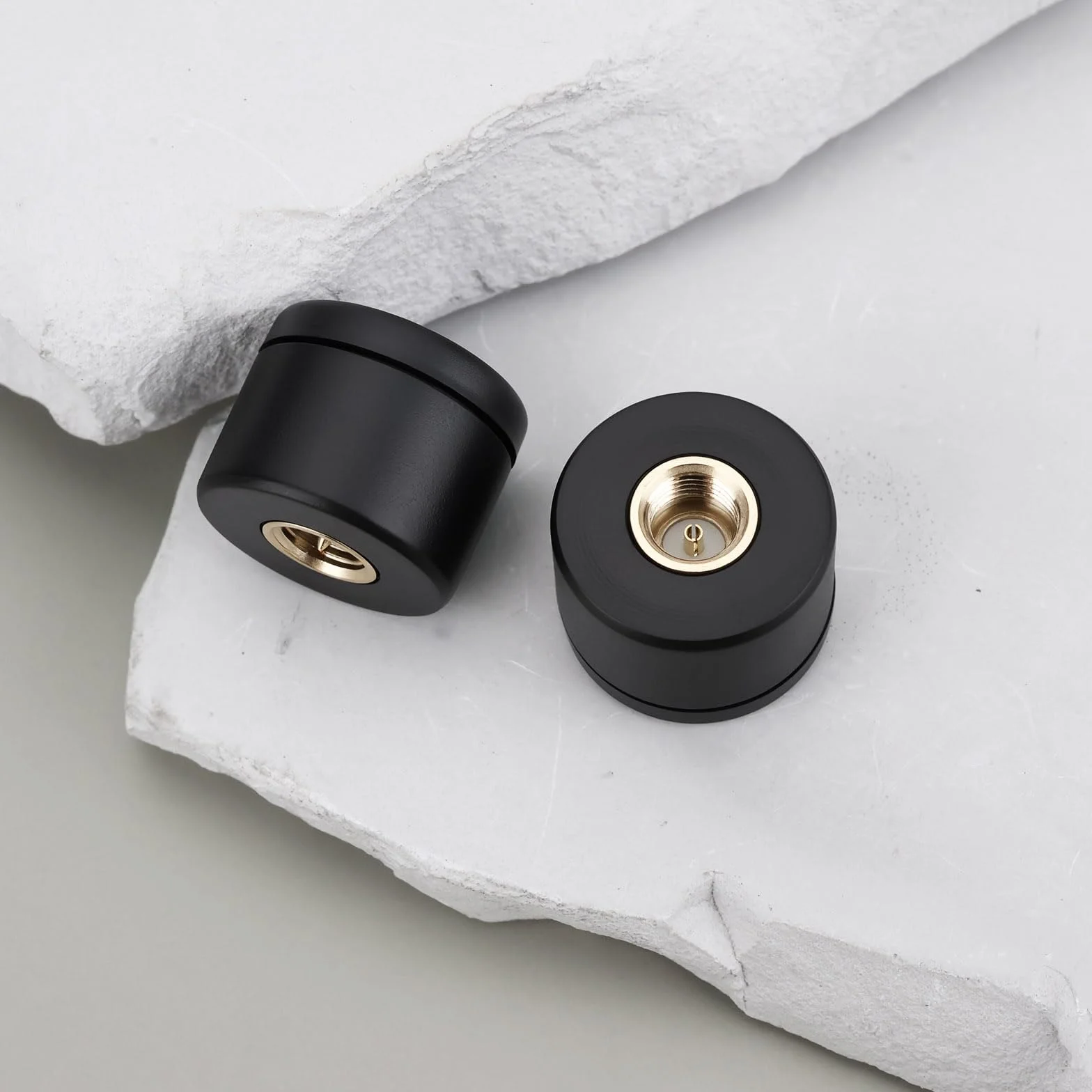 ECSiNG 4 Pezzi SMA Mini Antenna 14x18mm 2.4GHz 3dBi 50W Compatibile Con D-Link Nero