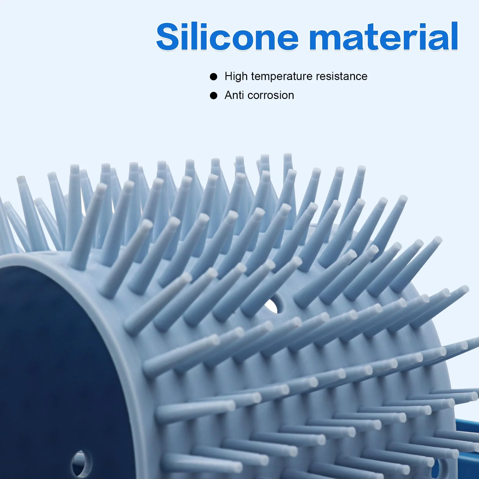 EUSTOMA Vassoio di sterilizzazione in plastica autoclavabile per strumenti con tappetino in silicone, dimensioni S/M/L, per strumenti/strumenti (S)