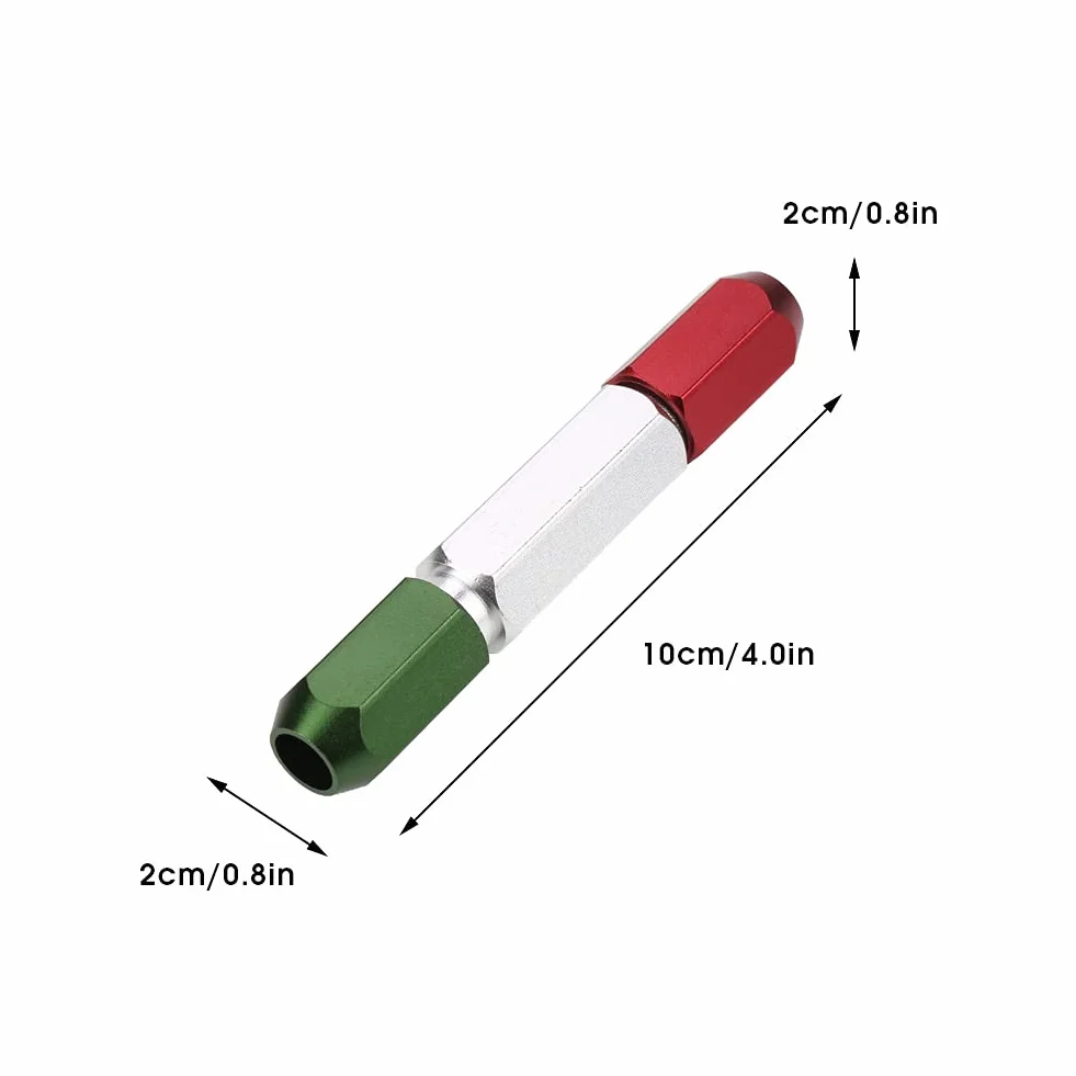 Maniglia per calibro a perno in lega di alluminio doppia estremità Go-No Go 0,3-16 mm impugnatura per calibro a spina 6-7 mm