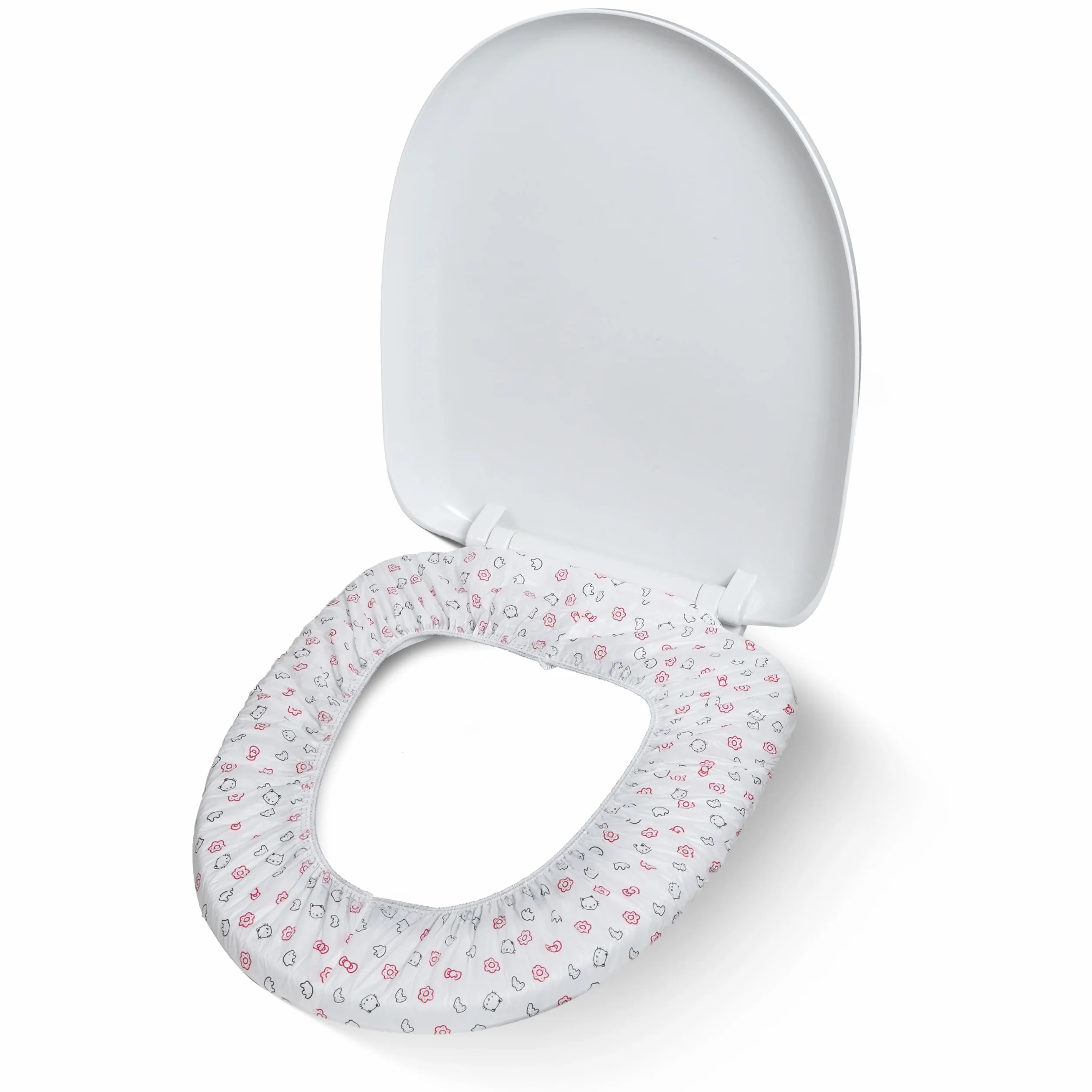 20 Pezzi Copriwater Usa e Getta Impermeabili in Tessuto Non Tessuto Elastico Universale per WC da Viaggio