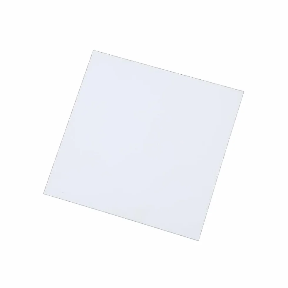 Pannello isolante in ceramica di allumina bianca 100x100x5mm resistente alle alte temperature