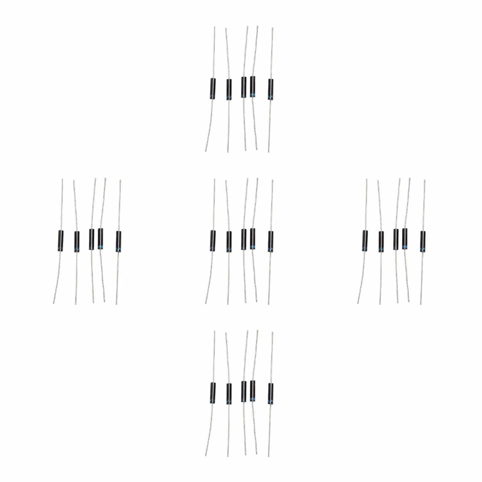 25Pieces 5mA 20kV Diodo ad alta tensione HV Retificador Raddrizzatore 2CL77