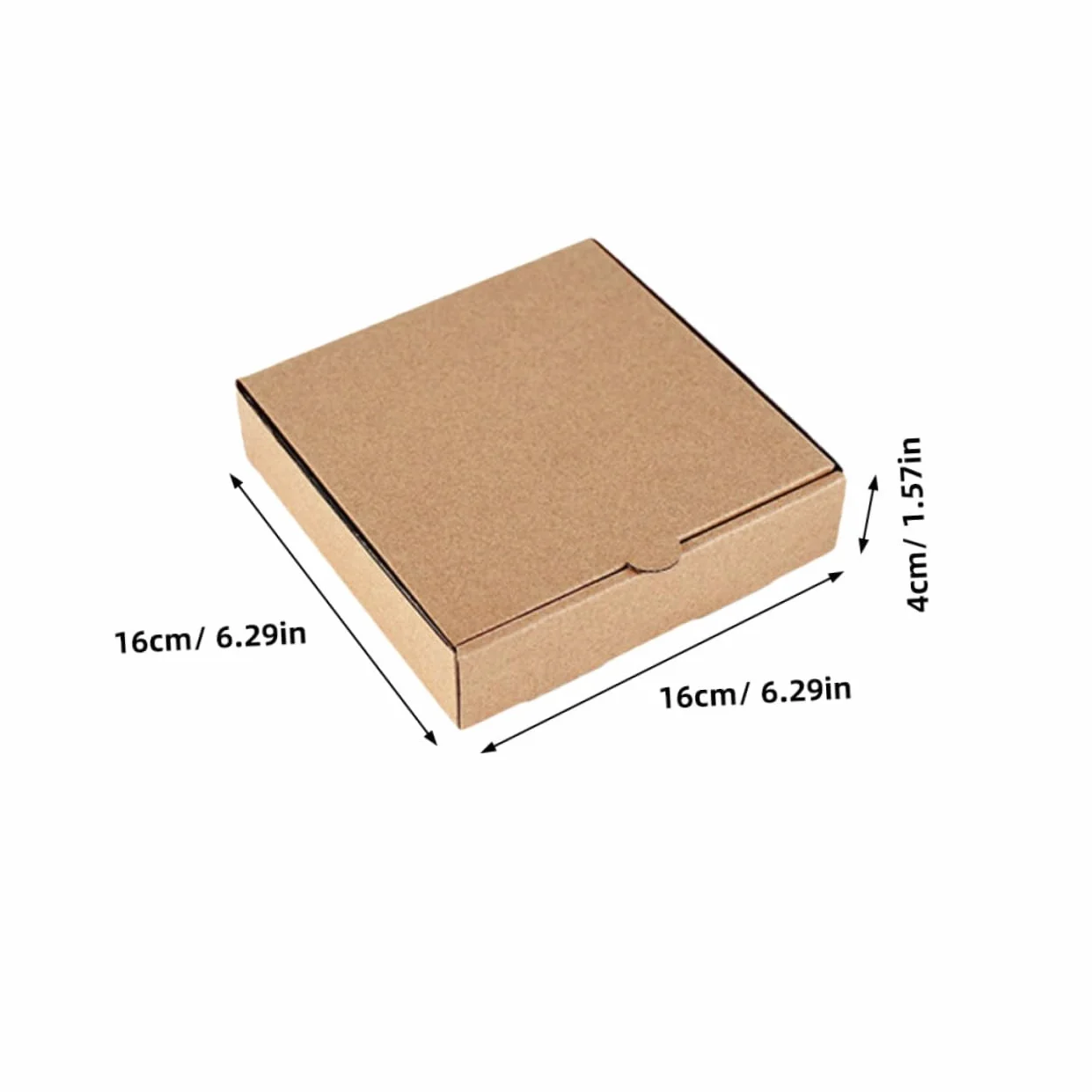 Mini scatole per pizza 12 pezzi cartone porta carta da asporto