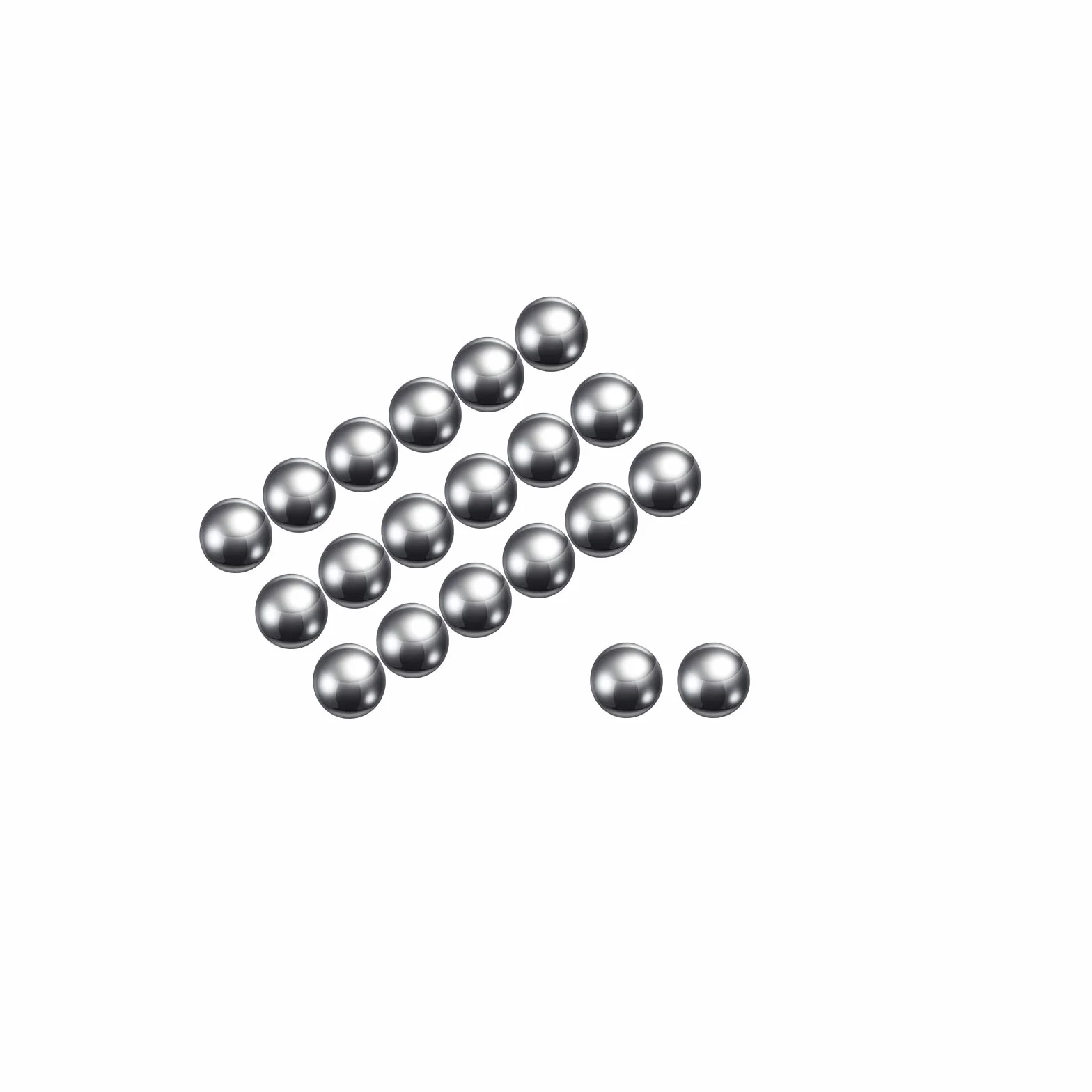 Precisione Sfere Acciaio al Carbonio 1.8mm per Cuscinetti Valvole 5000pz